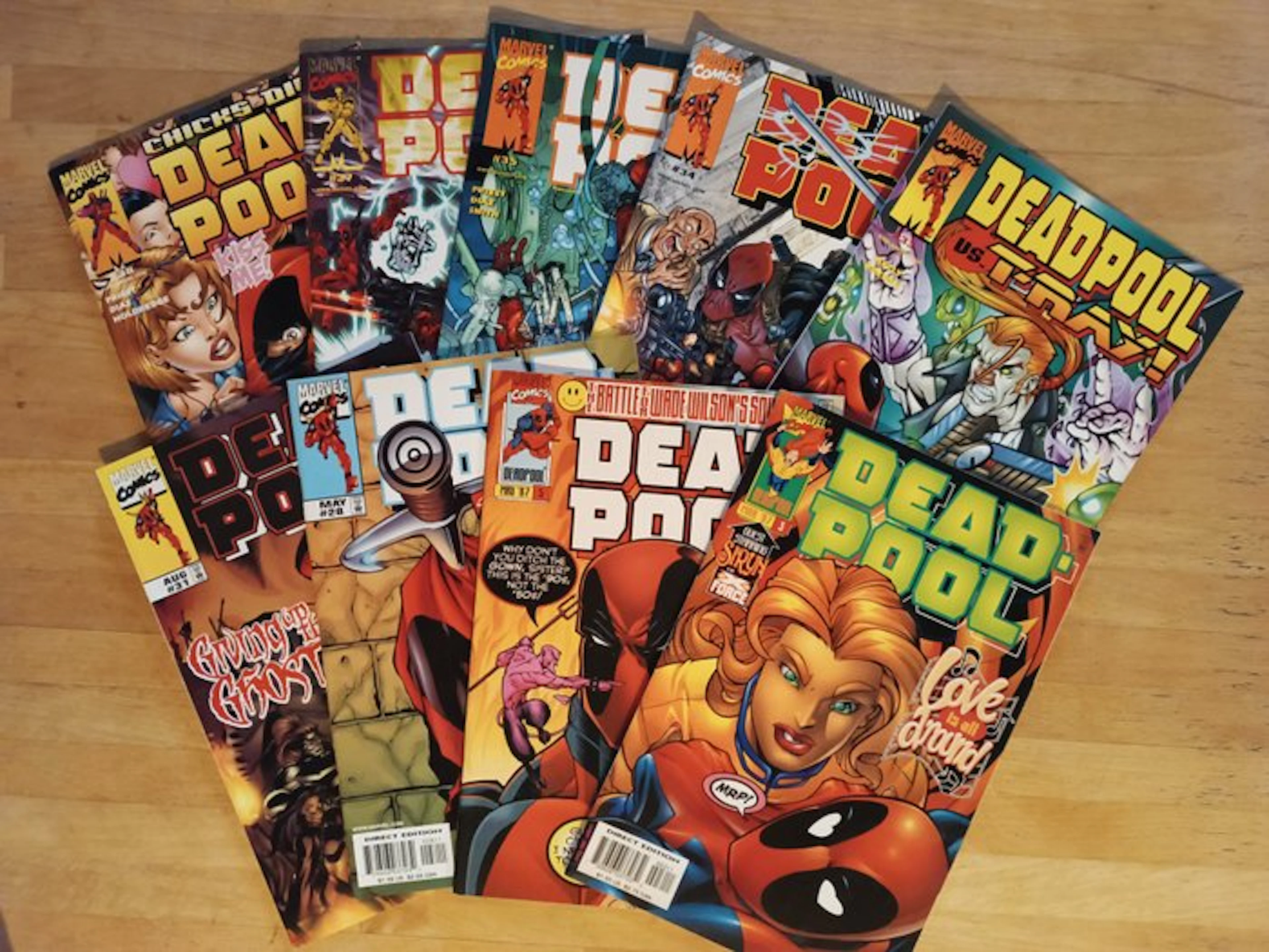 Deadpool - 9 Comic collection - 1997/2000