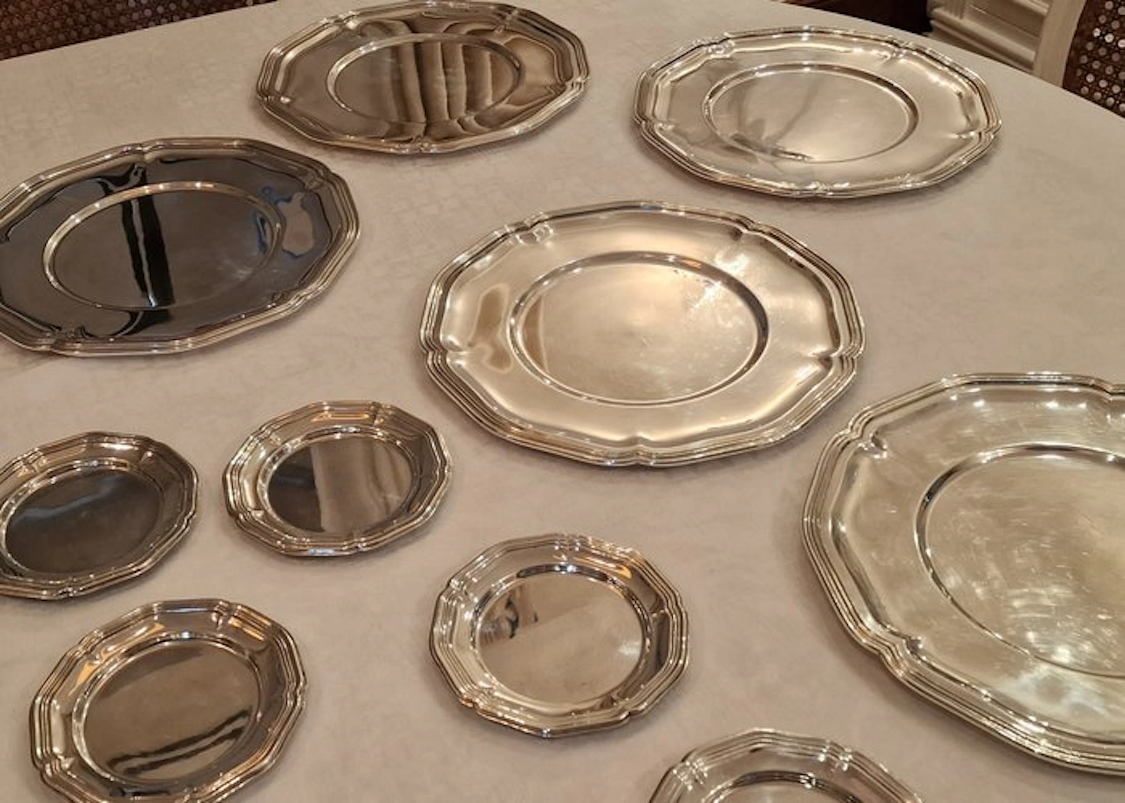 Dinner set for 6 (12) - Silverplated