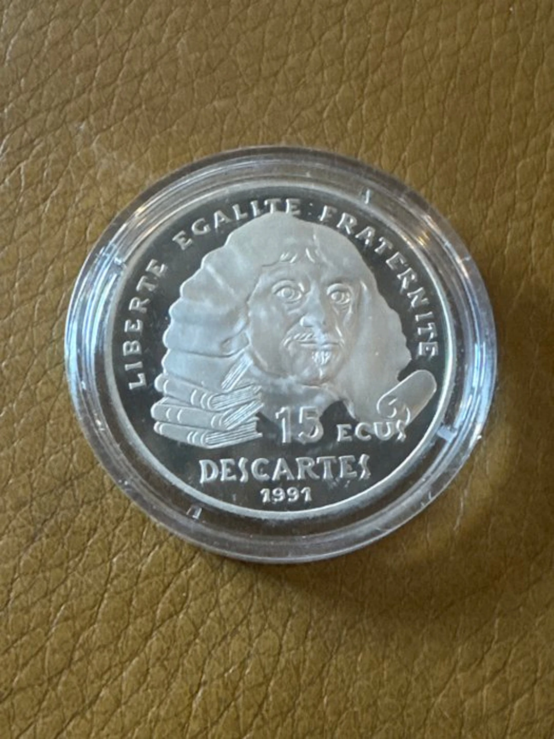 France. 100 Franc 1991 "Decartes - 22,2g (No reserve price)