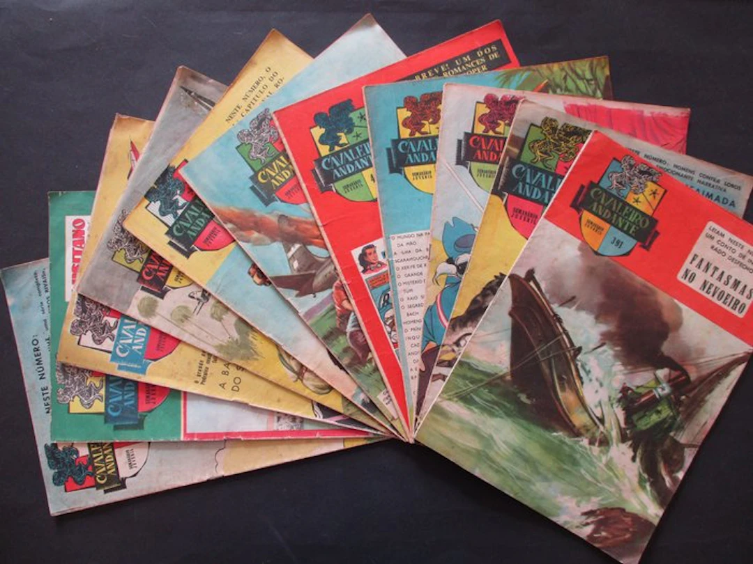 Herge, - 11 magazine - Kuifje, Cavaleiro Andante - 1959