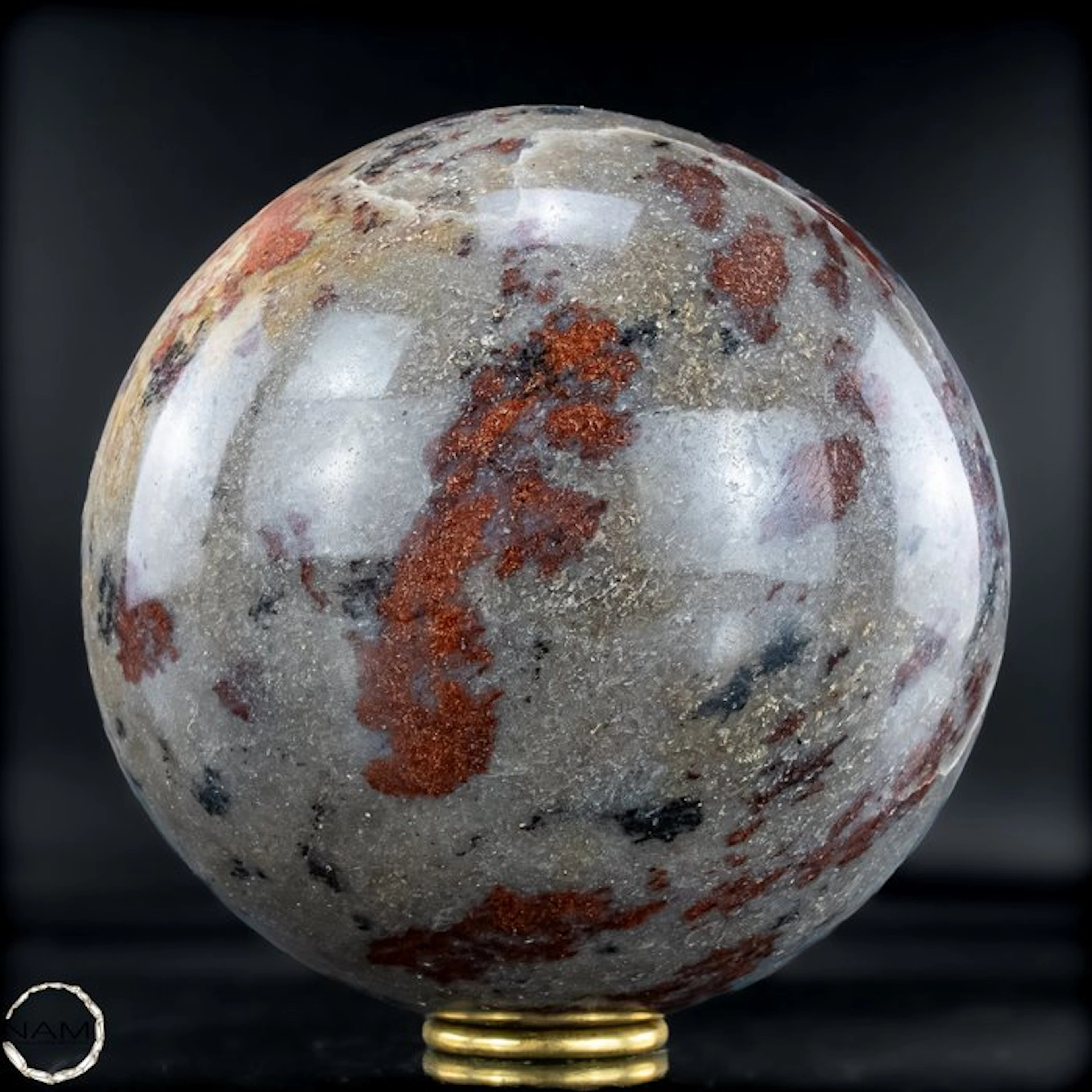 Beautiful Golden Aventurine Sphere- 5666.19 g