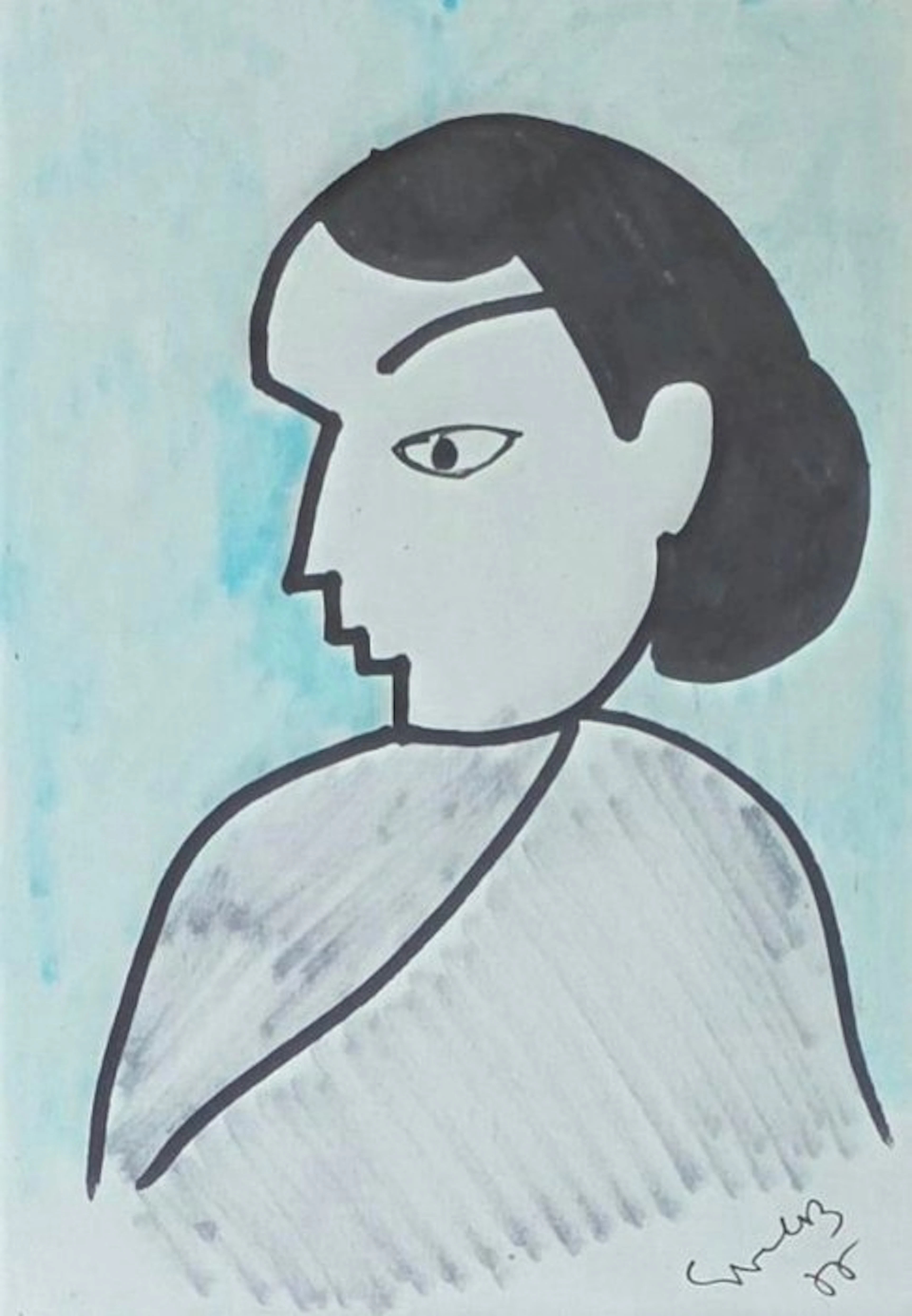 Siep Van Den Berg (1913-1998) - Abstracte geometrische compositie