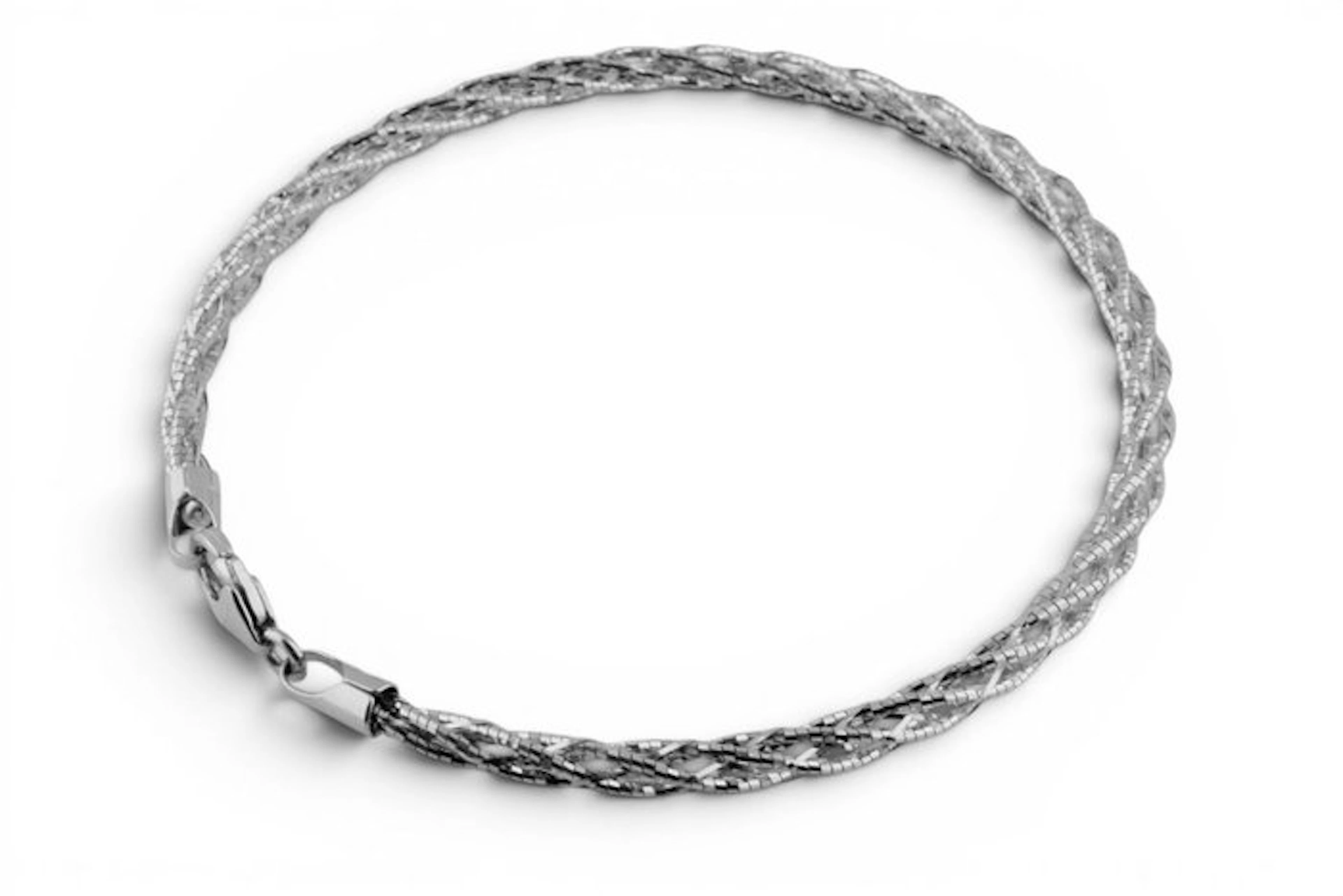 Bracelet - 18 kt. White gold