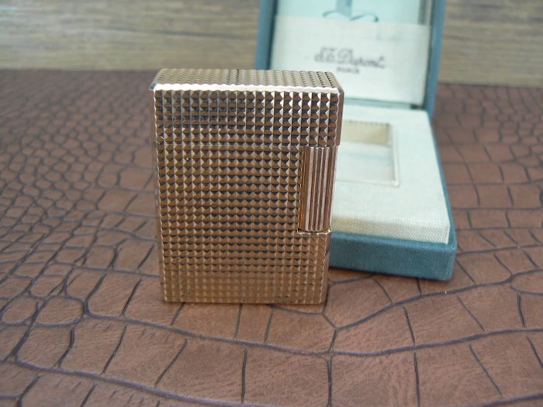 S.T. Dupont - Line 1 - Pocket lighter - Gold-plated