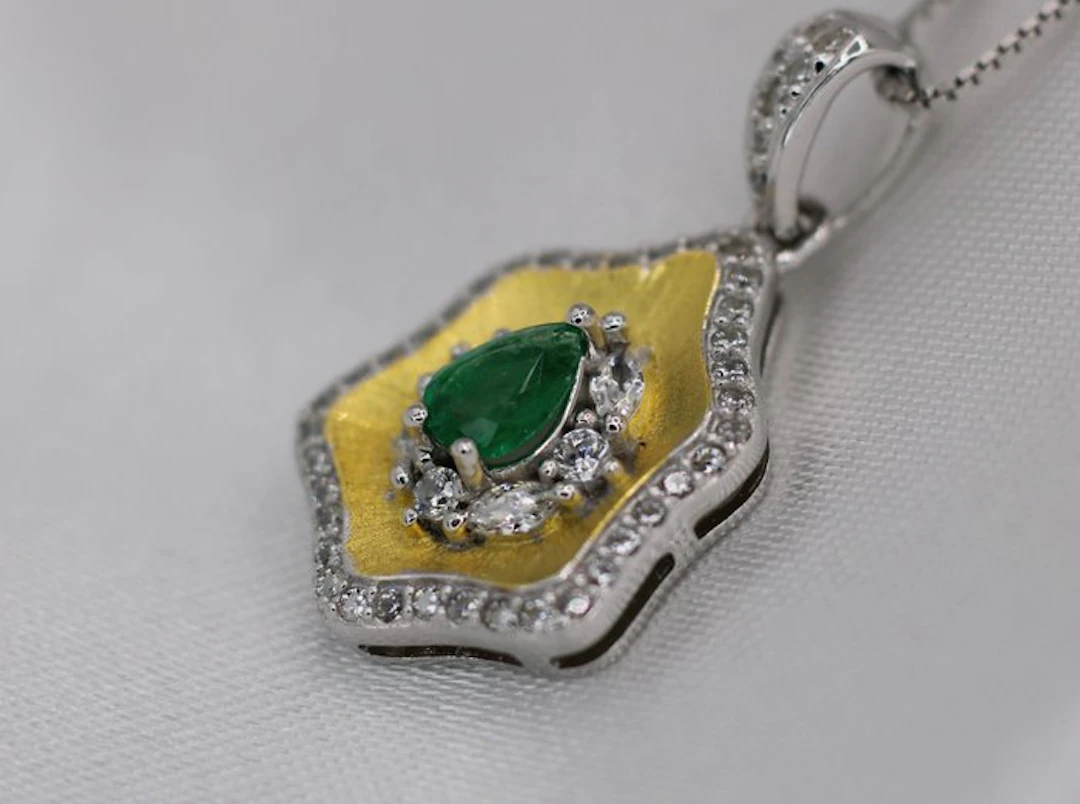 No reserve price - Necklace with pendant Silver