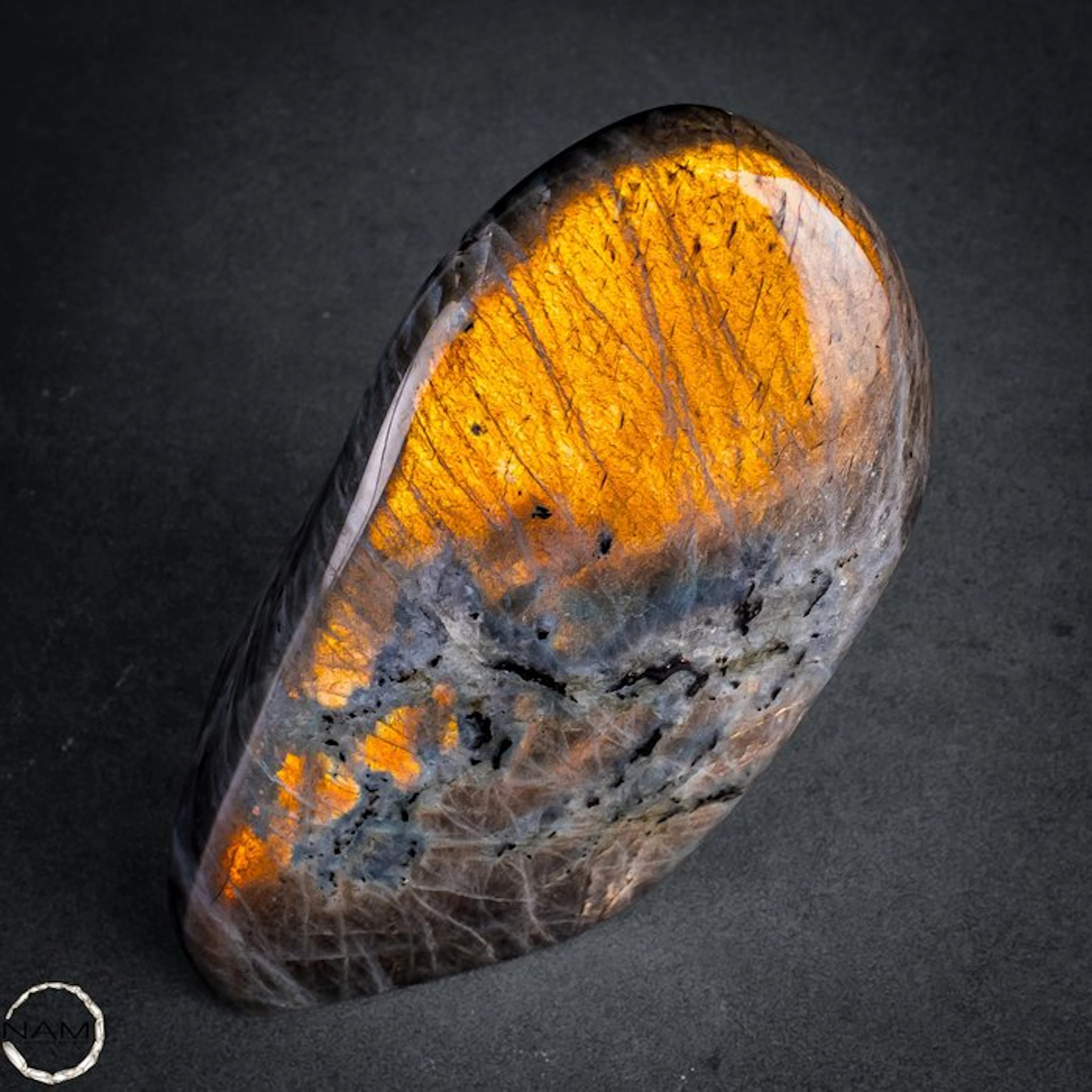 Natural First Quality Labradorite Polished- 1558.88 g