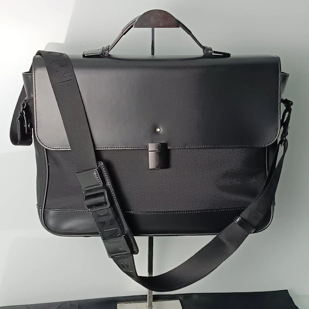 Montblanc - Single Gusset Briefcase 114840 - Shoulder bag