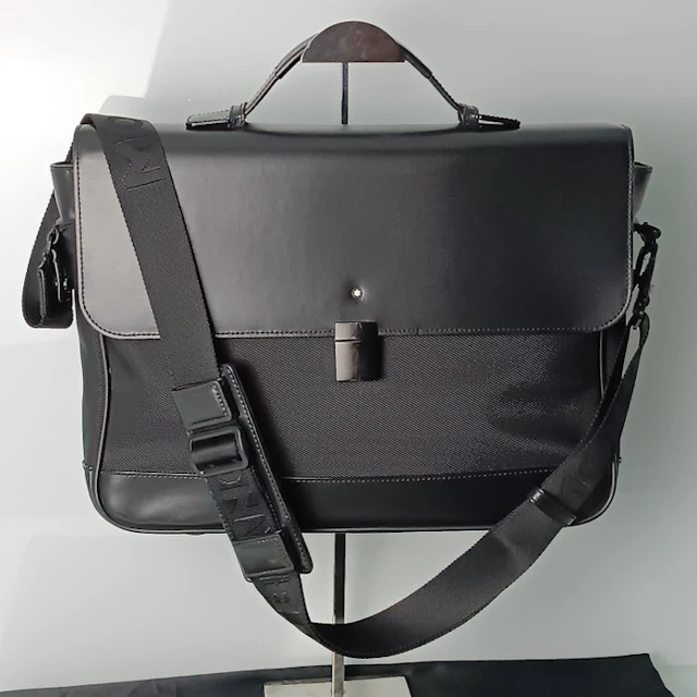 Montblanc - Single Gusset Briefcase 114840 - Shoulder bag