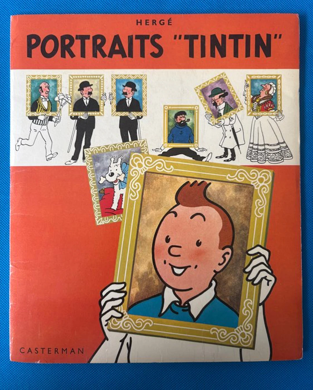 Kuifje, Tintin - Portraits Tintin - Pochette de 8 portraits - 1 Album - 1965