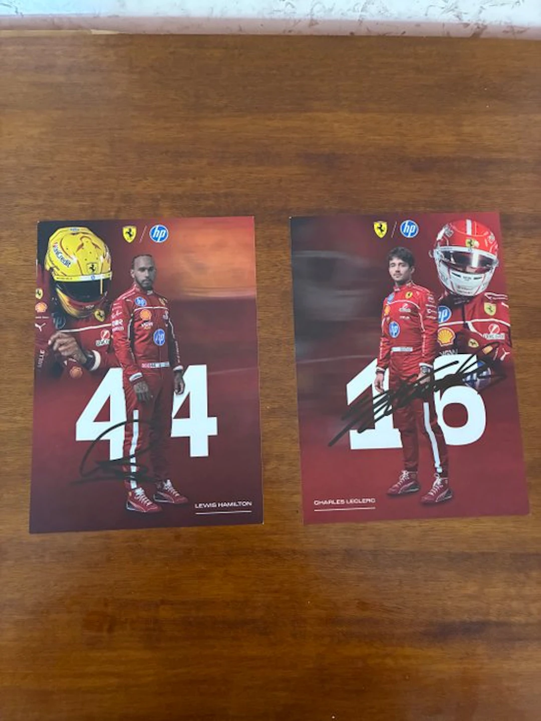 Ferrari - formula uno - Lewis Hamilton , Charles Leclerc - 2025 - Fancard