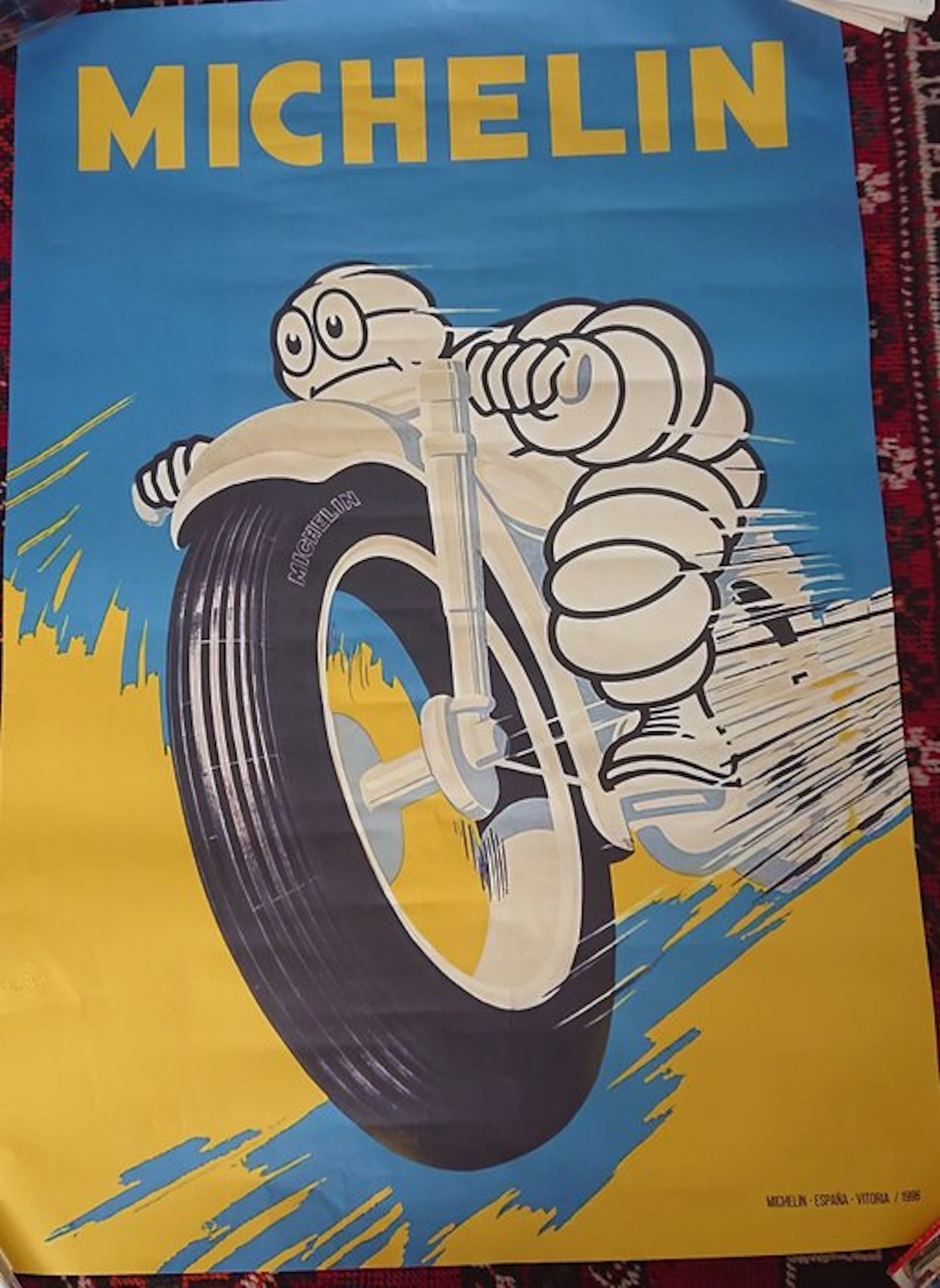 Anonymous - Cartel Michelín 1996 Original Fábrica de Vitoria España - 1990s