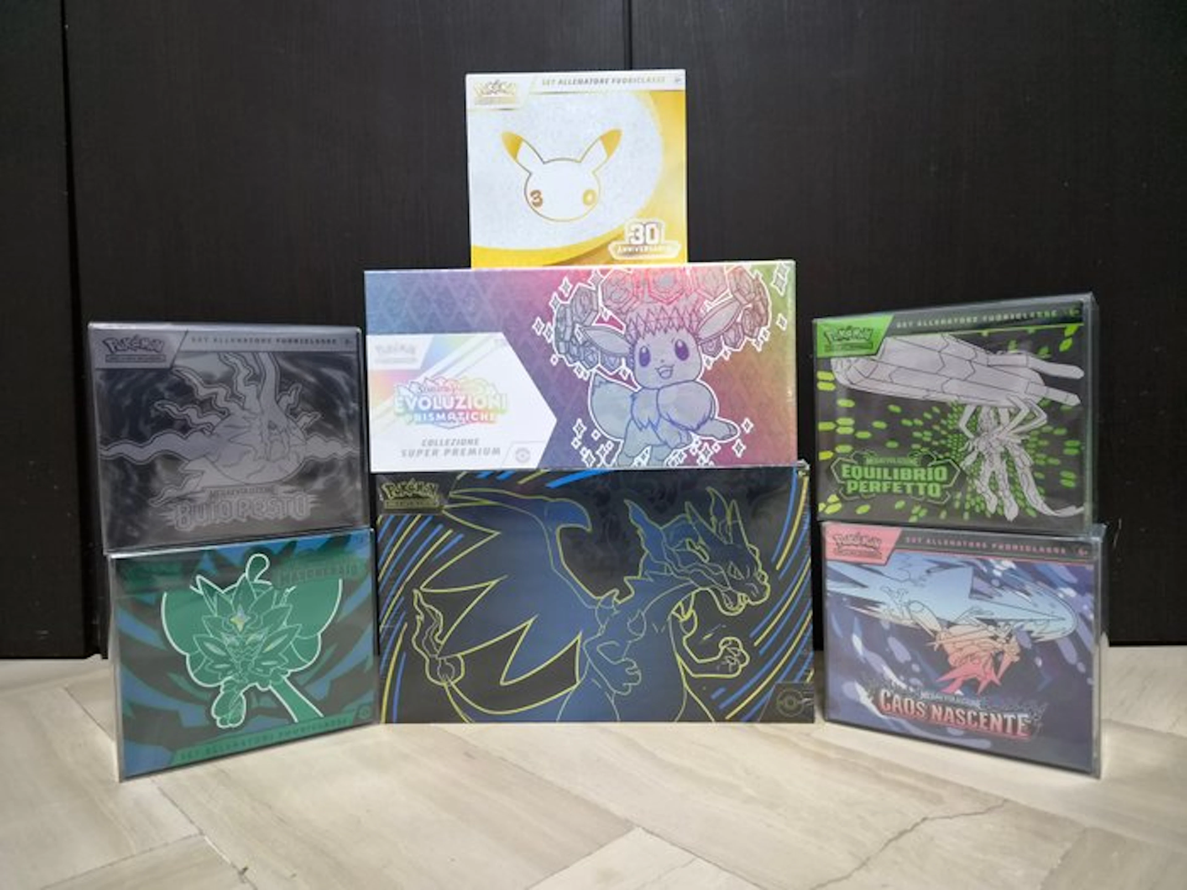 Pokémon - 7 Sealed box - Various sets