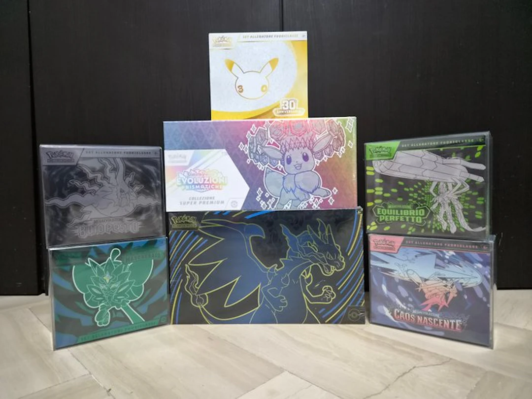 Pokémon - 7 Sealed box - Various sets