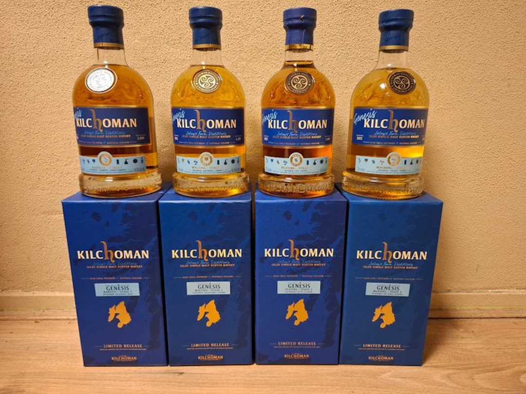 Kilchoman Genesis - Stage 1 to 4 - Harvest