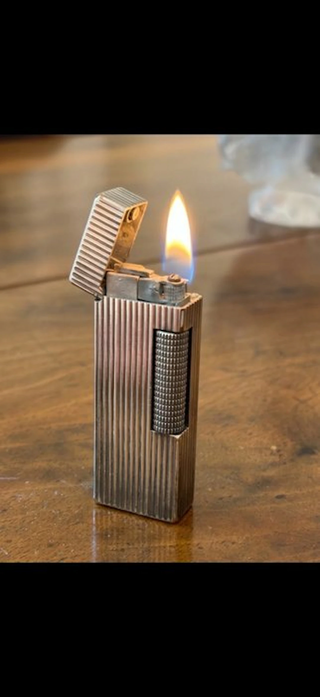 Dunhill - No reserve price - Lighter - Silverplate
