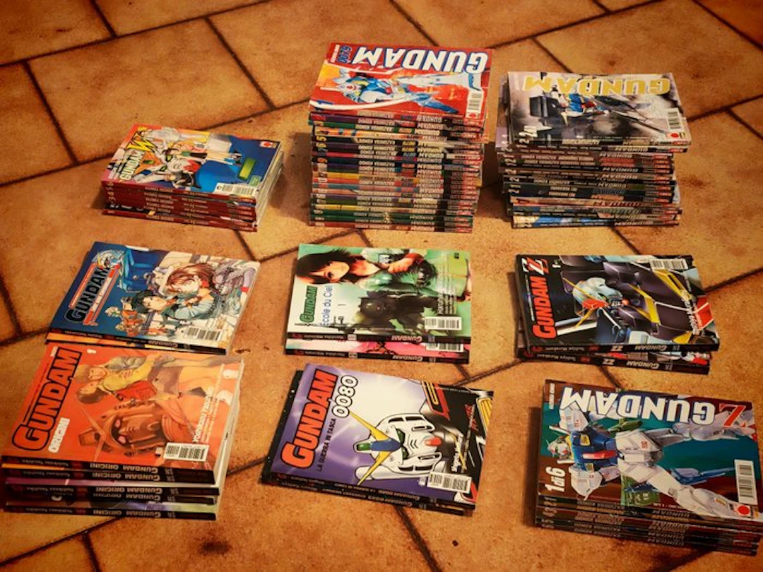 Gundam - Gundam - collezione mista - 54 Comic collection - Various editions