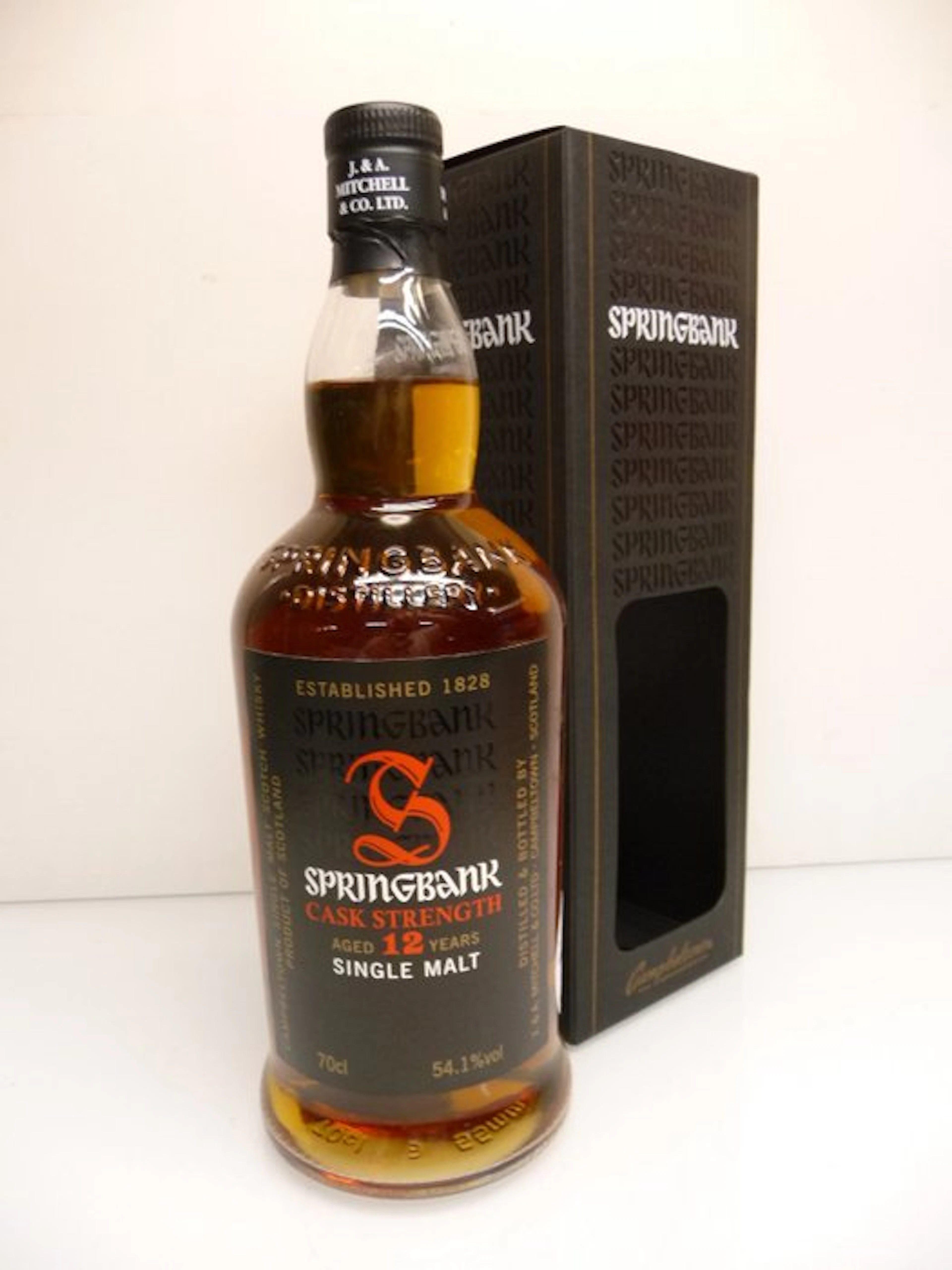 Springbank 12 years old Cask Strength Batch no. 12 - b. 2016 - 70cl