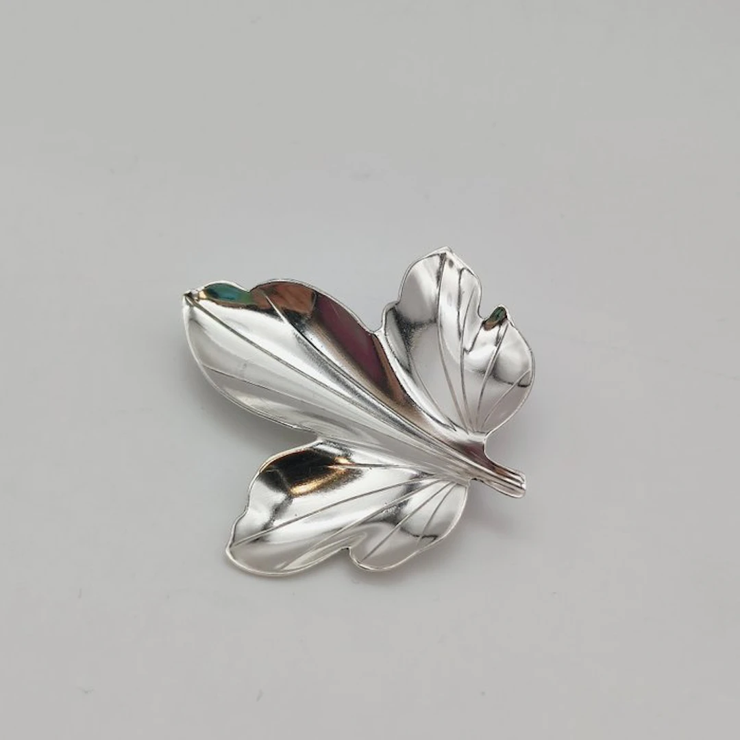 No reserve price - Hermann Siersbol - Brooch Silver