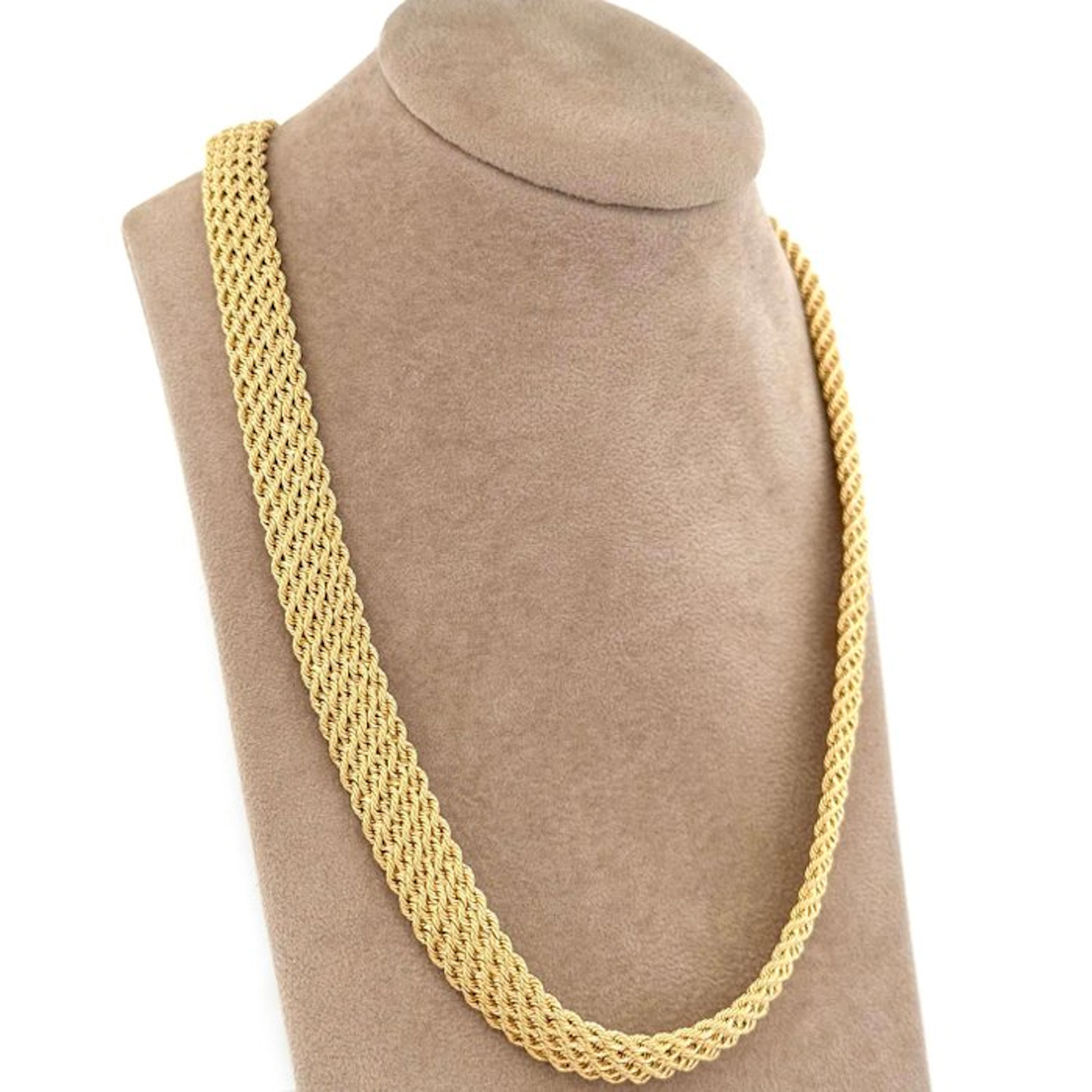 Necklace - 18 kt. Yellow gold - Bismark - 50 cm