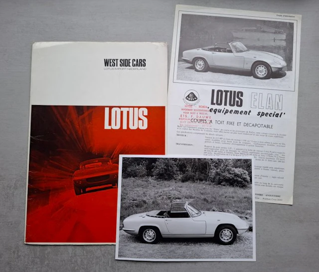 Brochure - Lotus - Elan Coupé & Cabriolet