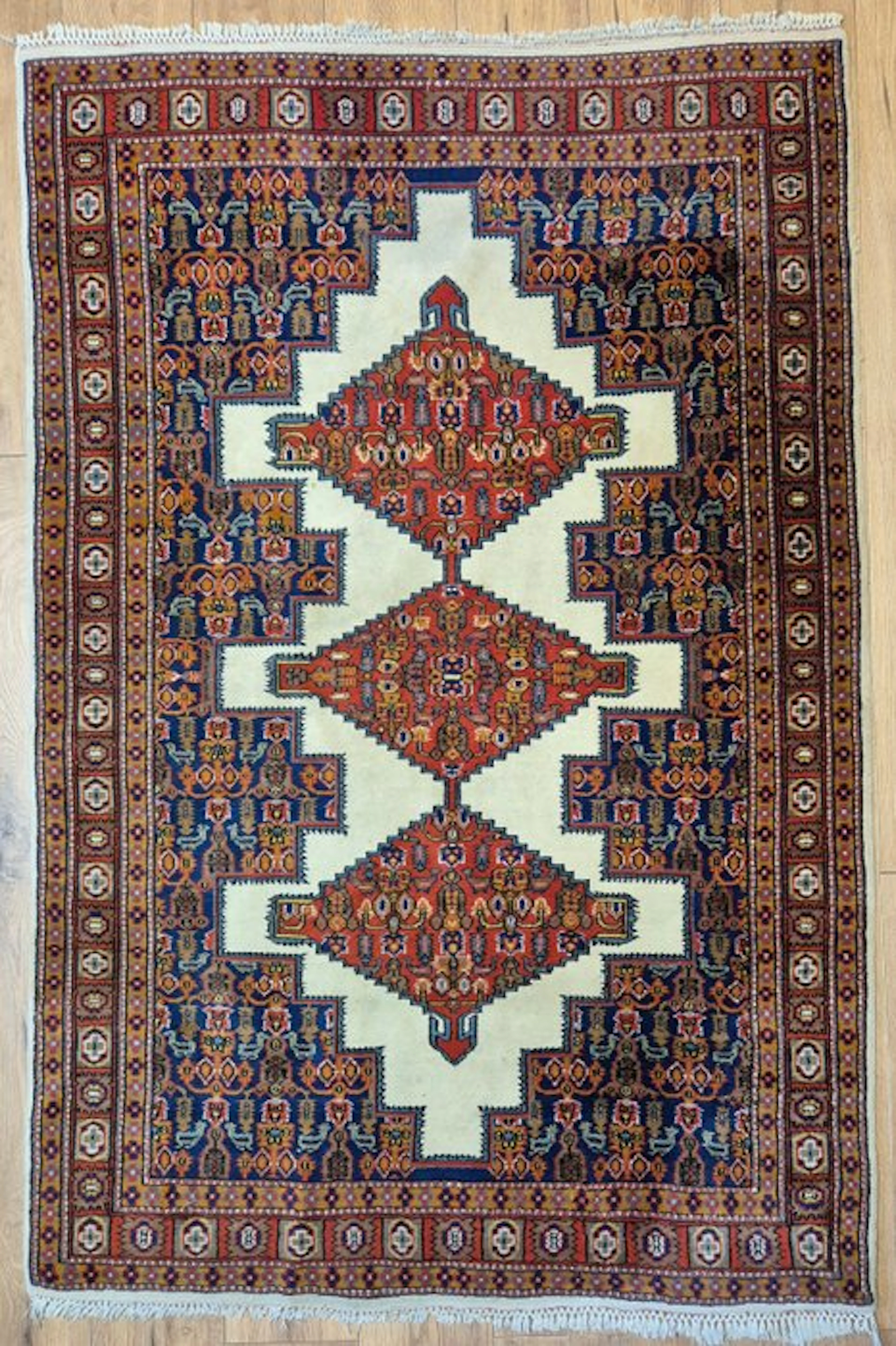 Splendid Oriental rug in the Senneh-Bidjar style –...