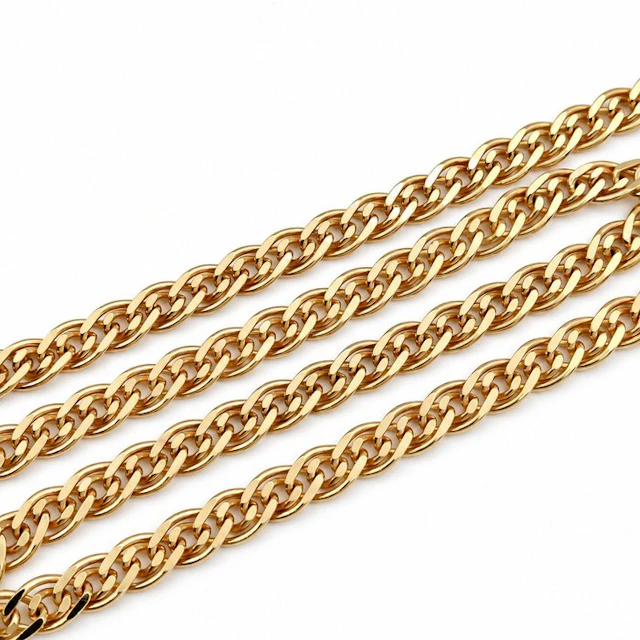Necklace - 18 kt. Yellow gold - Made in Italy - Handmade
