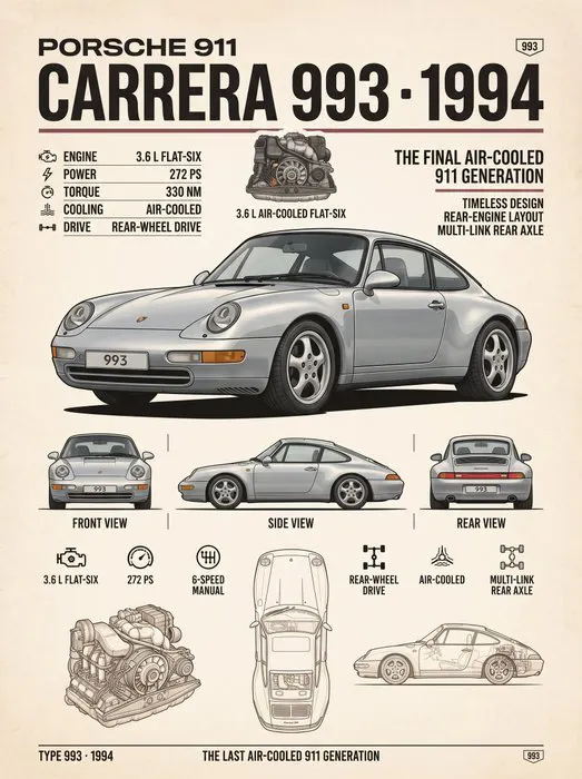 Shmidt.Art - Porsche - Porsche 911 Carrera 993 - 1994 - 1990s