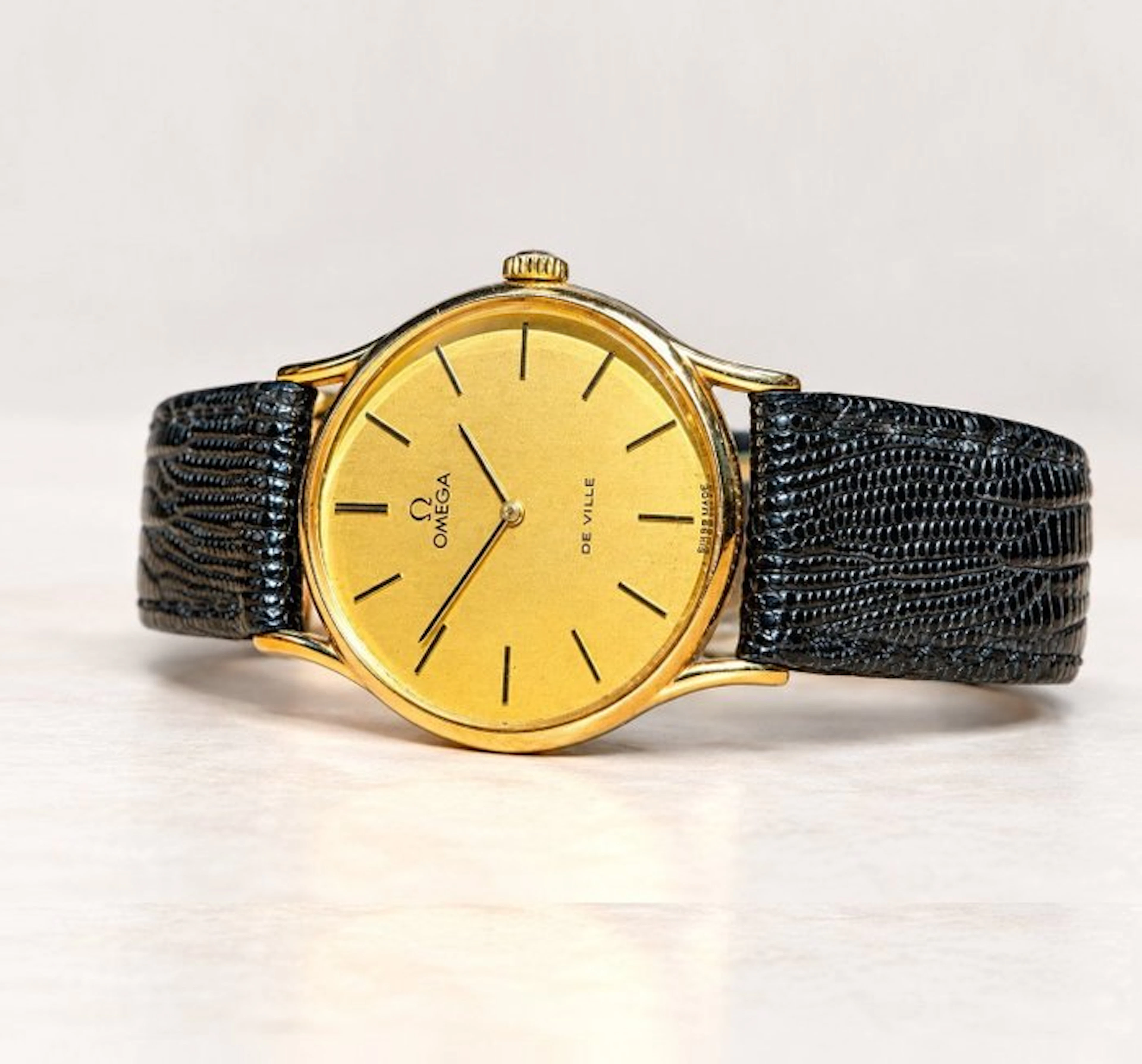 Omega - De Ville - 14k geelgoud - 191.0056 - Men - 1980
