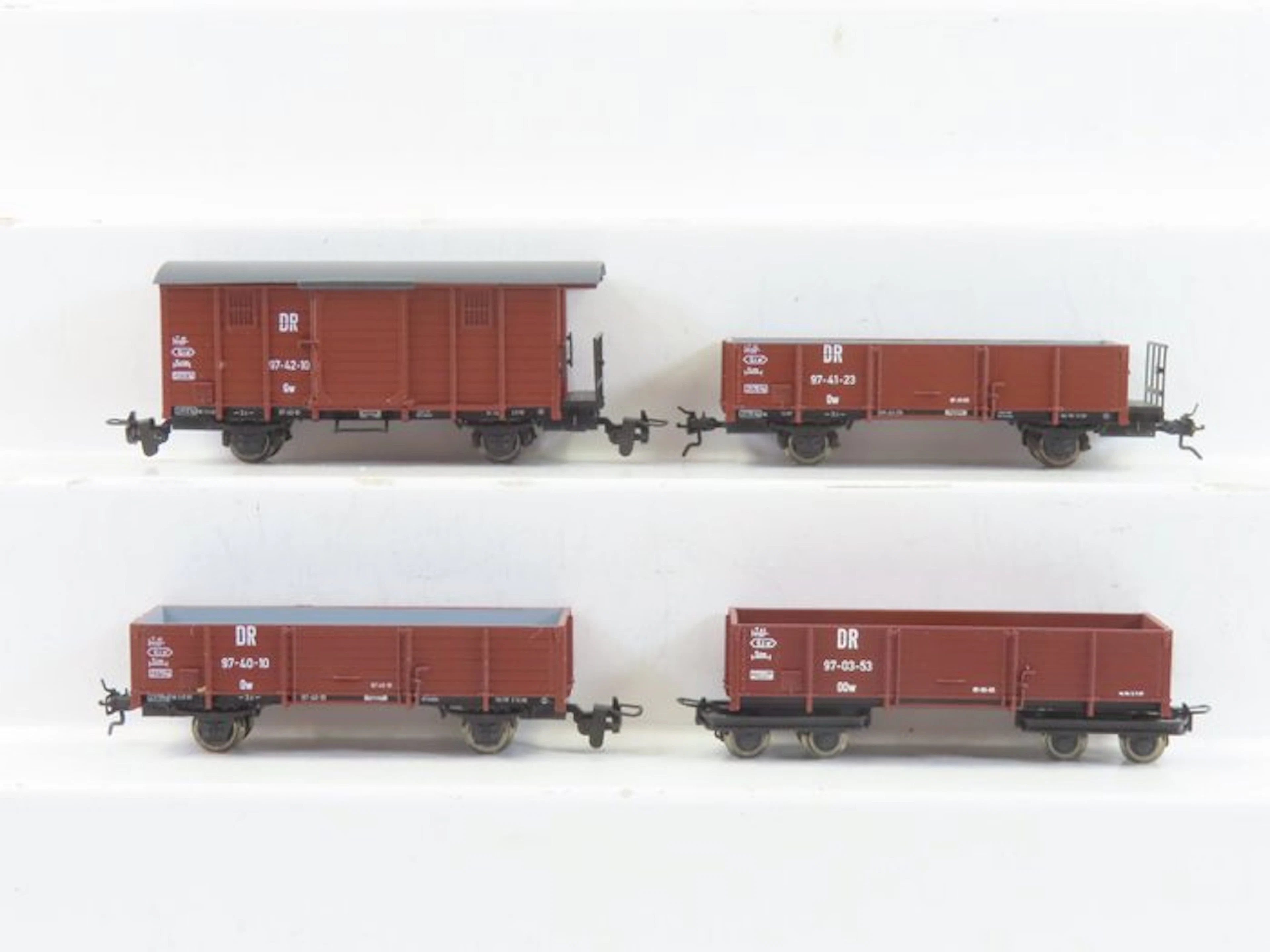 Roco H0e - 34551/34552/34553/34620 - Model train freight...