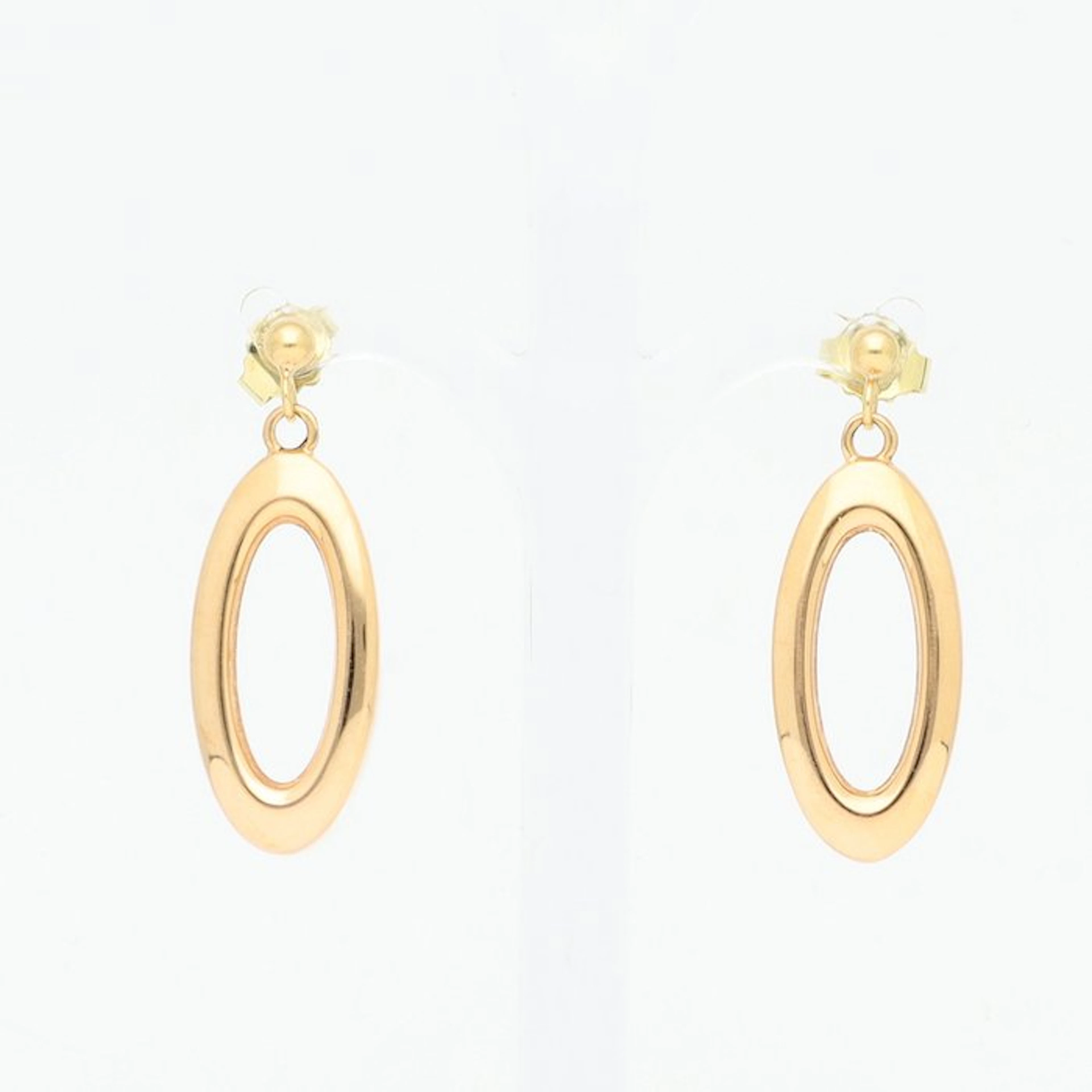 Earrings - 18 kt. Rose gold, Silver