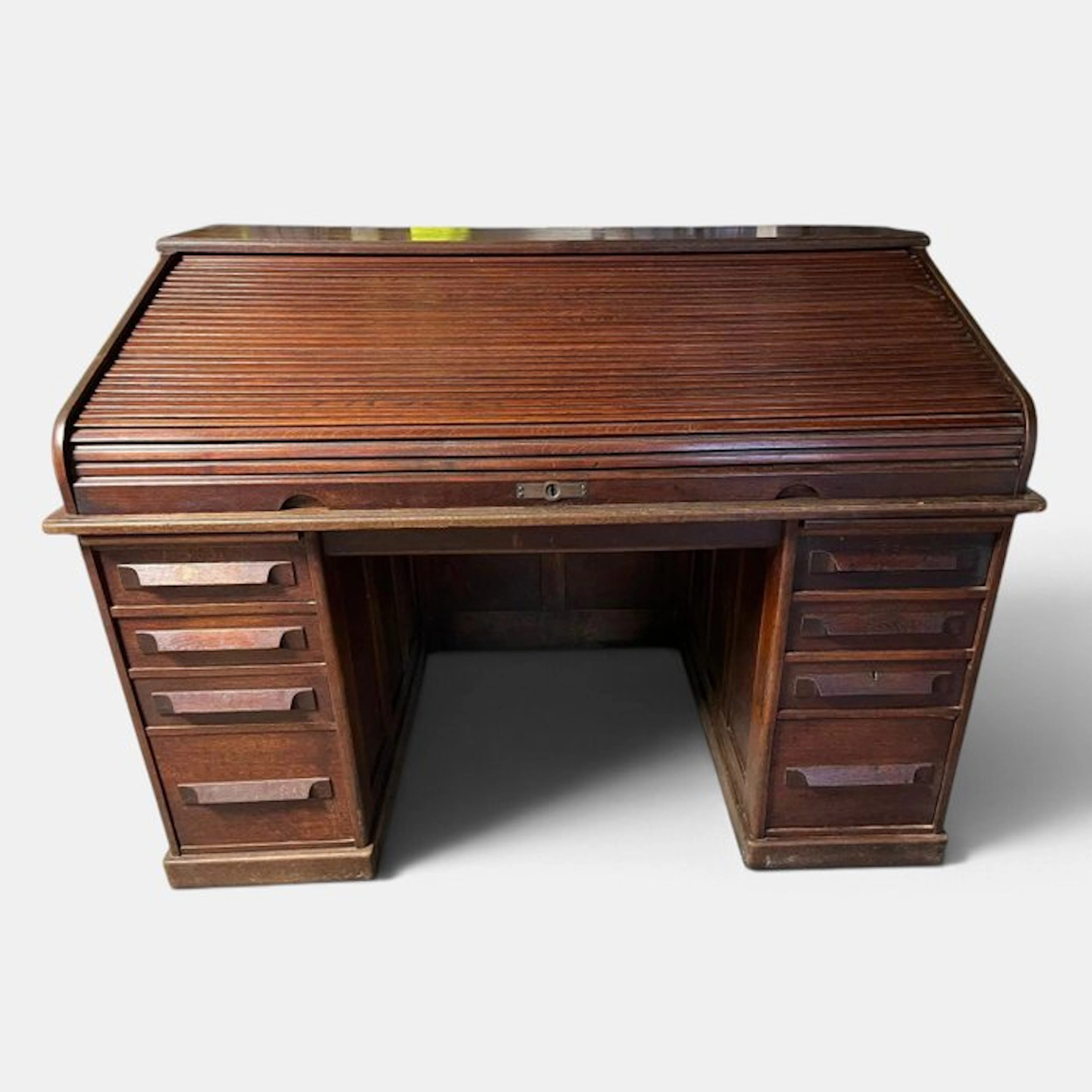 Wilh. Fehlinger & Söhne - Roll top desk - Oak, Wood