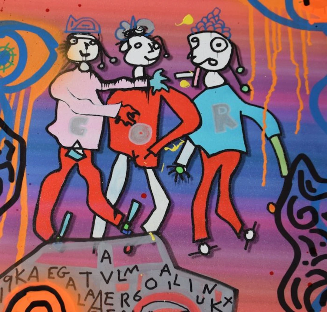 Paul Kostabi (1962) - Rivington Street