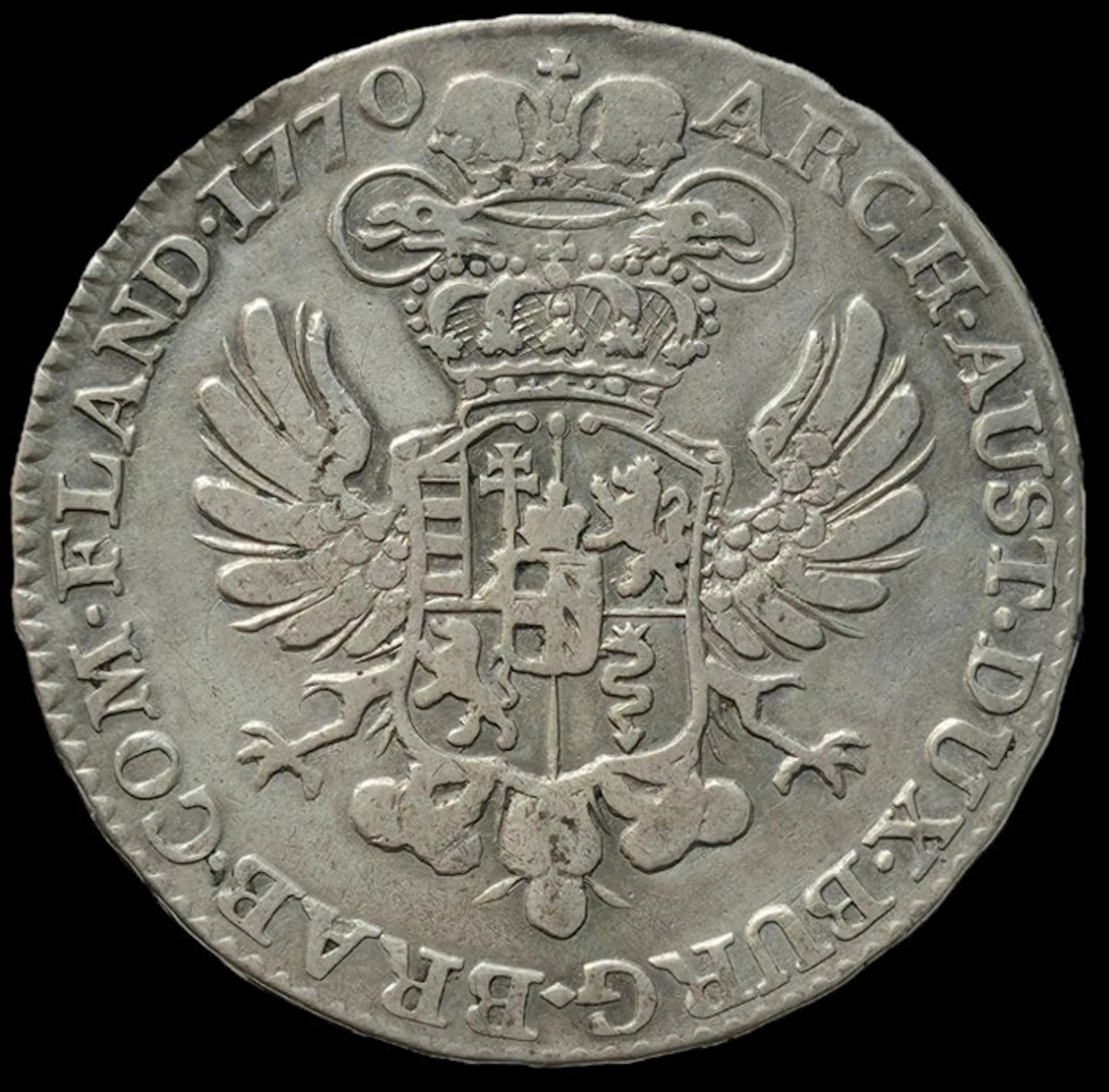 Austrian Netherlands. Maria-Theresia. 1/2 Corona (No reserve price)