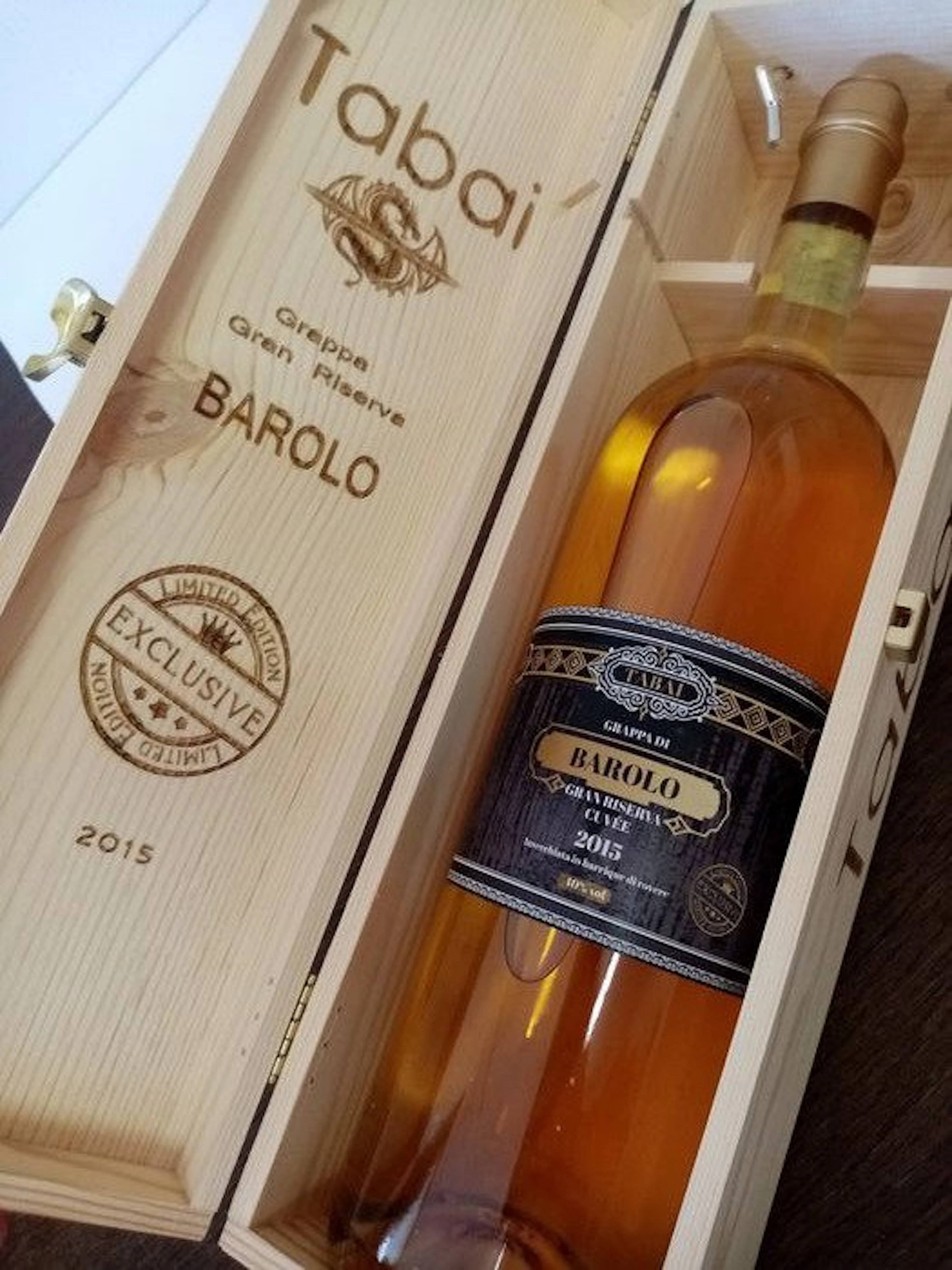 Tabai - Grappa di Barolo Gran Riserva 2015 - Magnum - 1.5 Litres