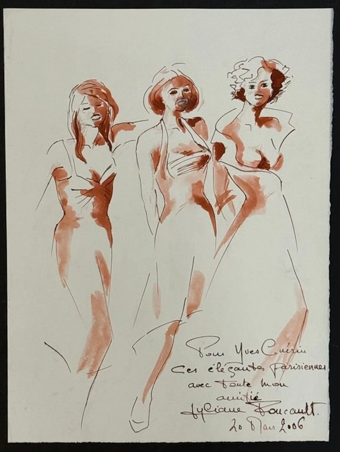 Lyliane Boucault (XX) - Élégantes parisiennes