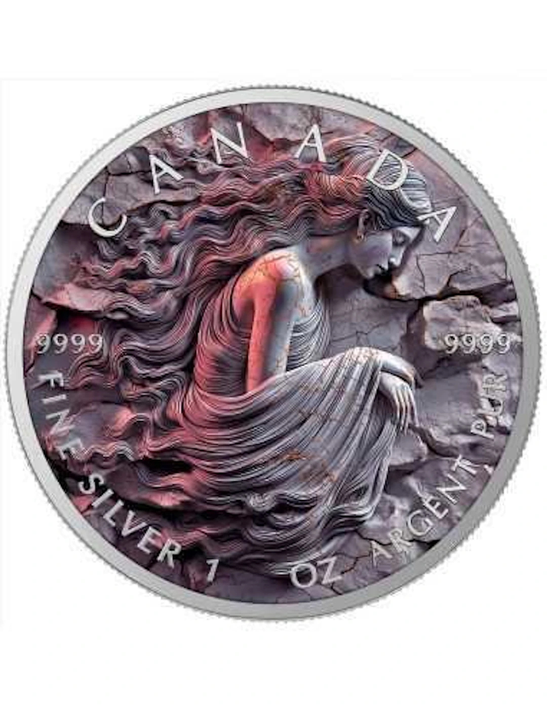Canada. 5 Dollars 2025 Zodiac Virgo 1 Oz (.999)