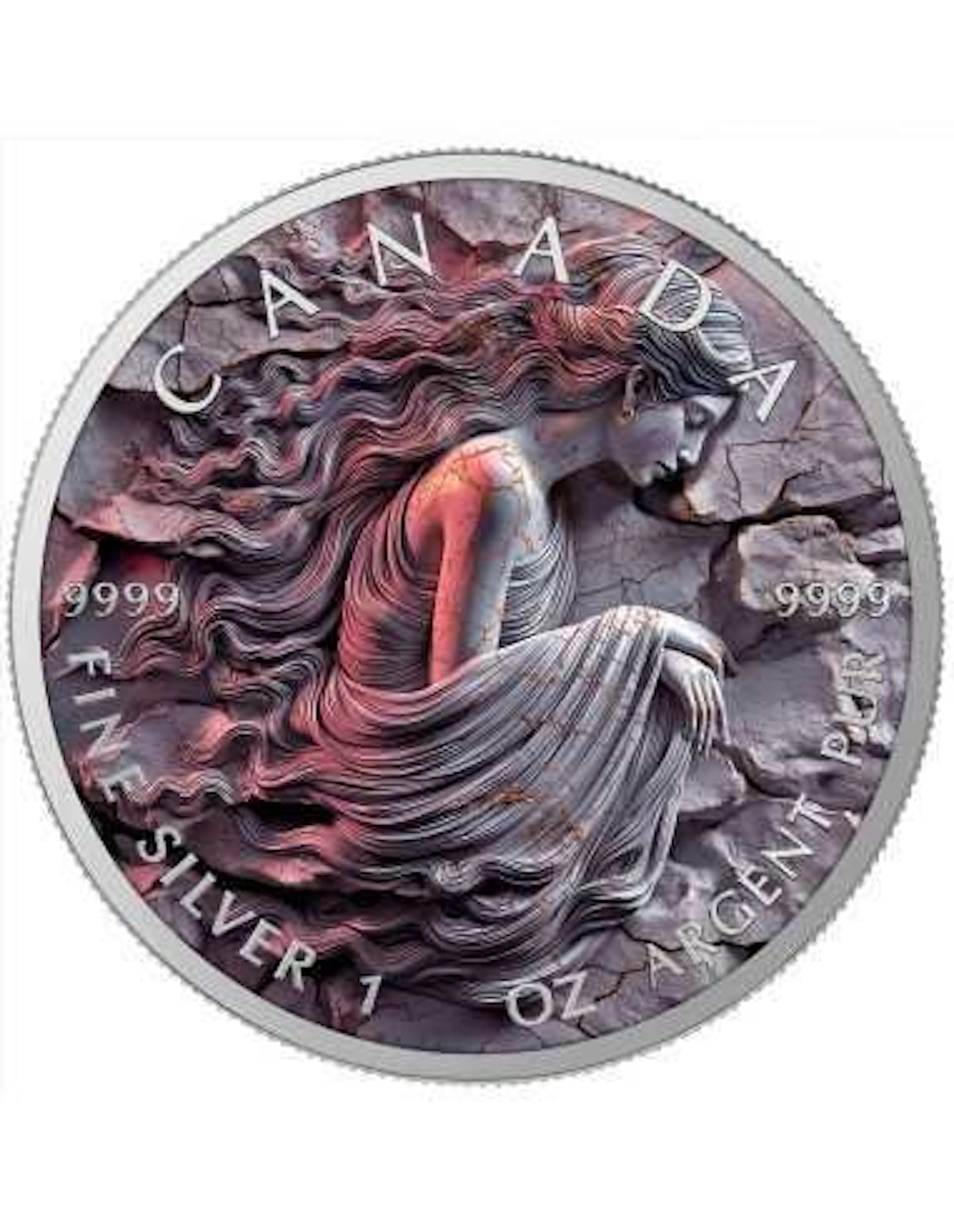 Canada. 5 Dollars 2025 Zodiac Virgo 1 Oz (.999)