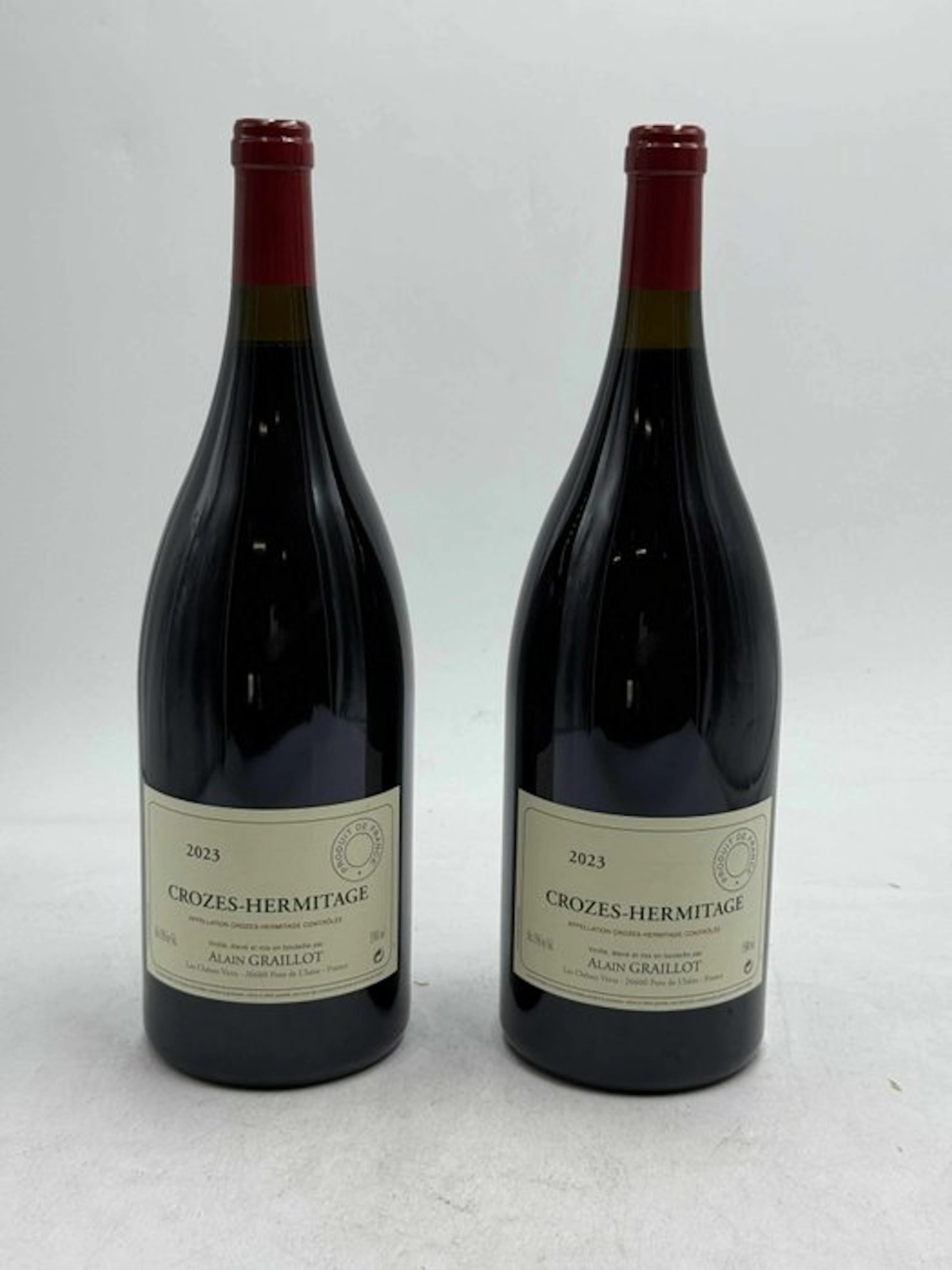 2023 Alain Graillot Crozes-Hermitage - Rhône - 2 Magnums (1.5L)