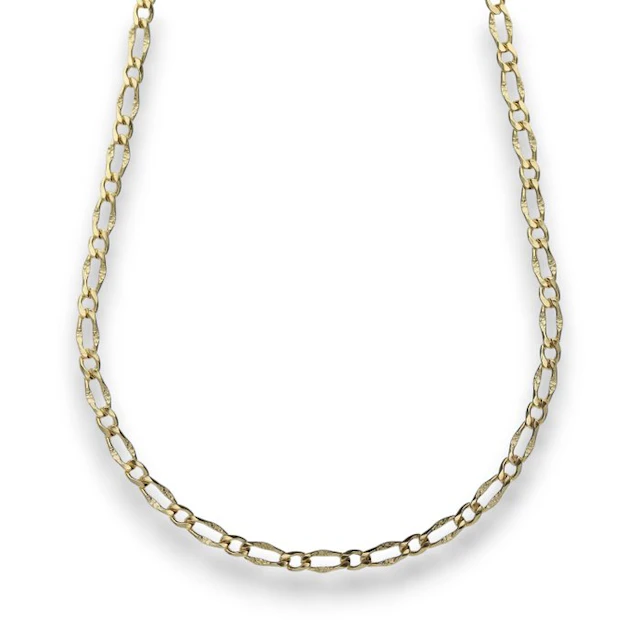 Necklace - 18 kt. Yellow gold - Flat chain 1+1 6.7 g