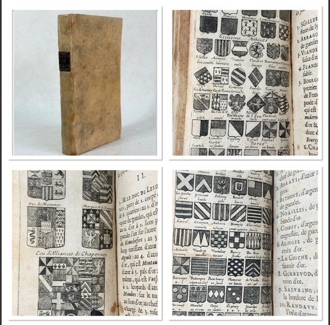 Ménestrier - L’art du blason - 1681