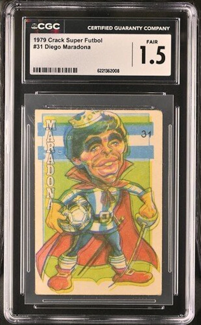 Crack Diego Armando Maradona - Crack Super Futbol 1979 n