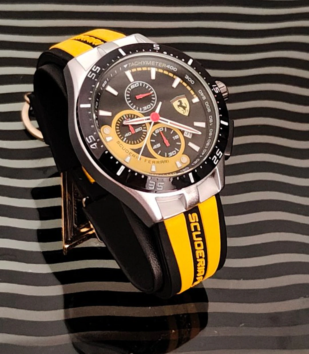 Watch Ferrari F1 Scuderia - Stainless Steel Black cronografo - 2025