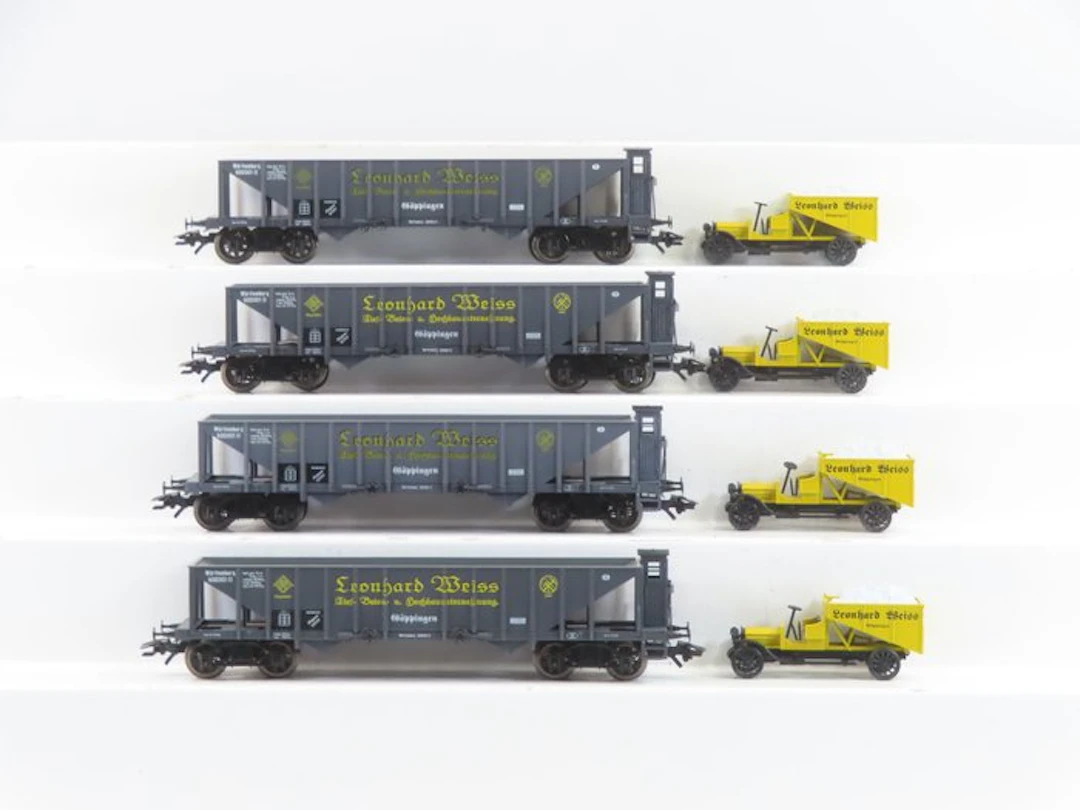 Märklin H0 - Museum 2000 - Model train freight wagon set...