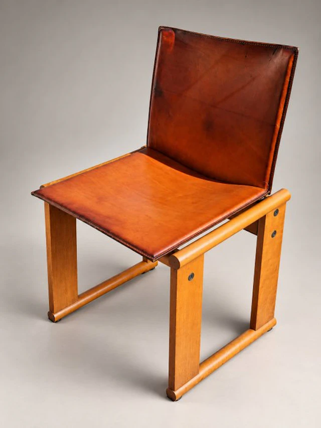 Chair - Leather, Oak - Leather Chair