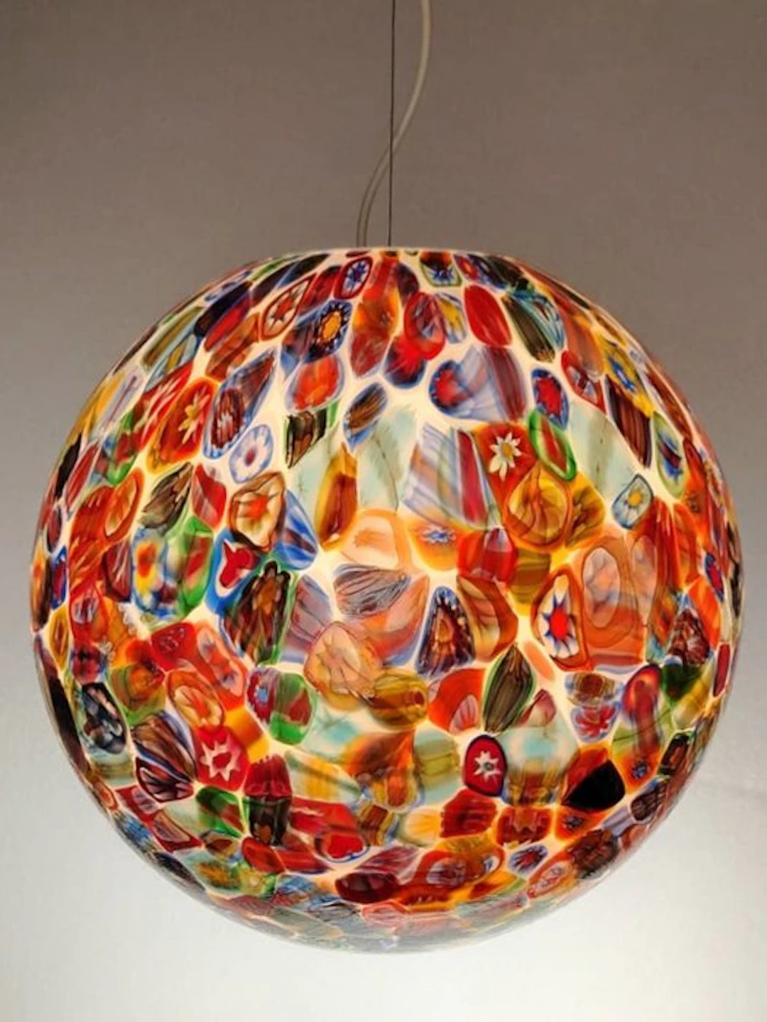 Hanging lamp - Glass - 40 cm pendant lamp