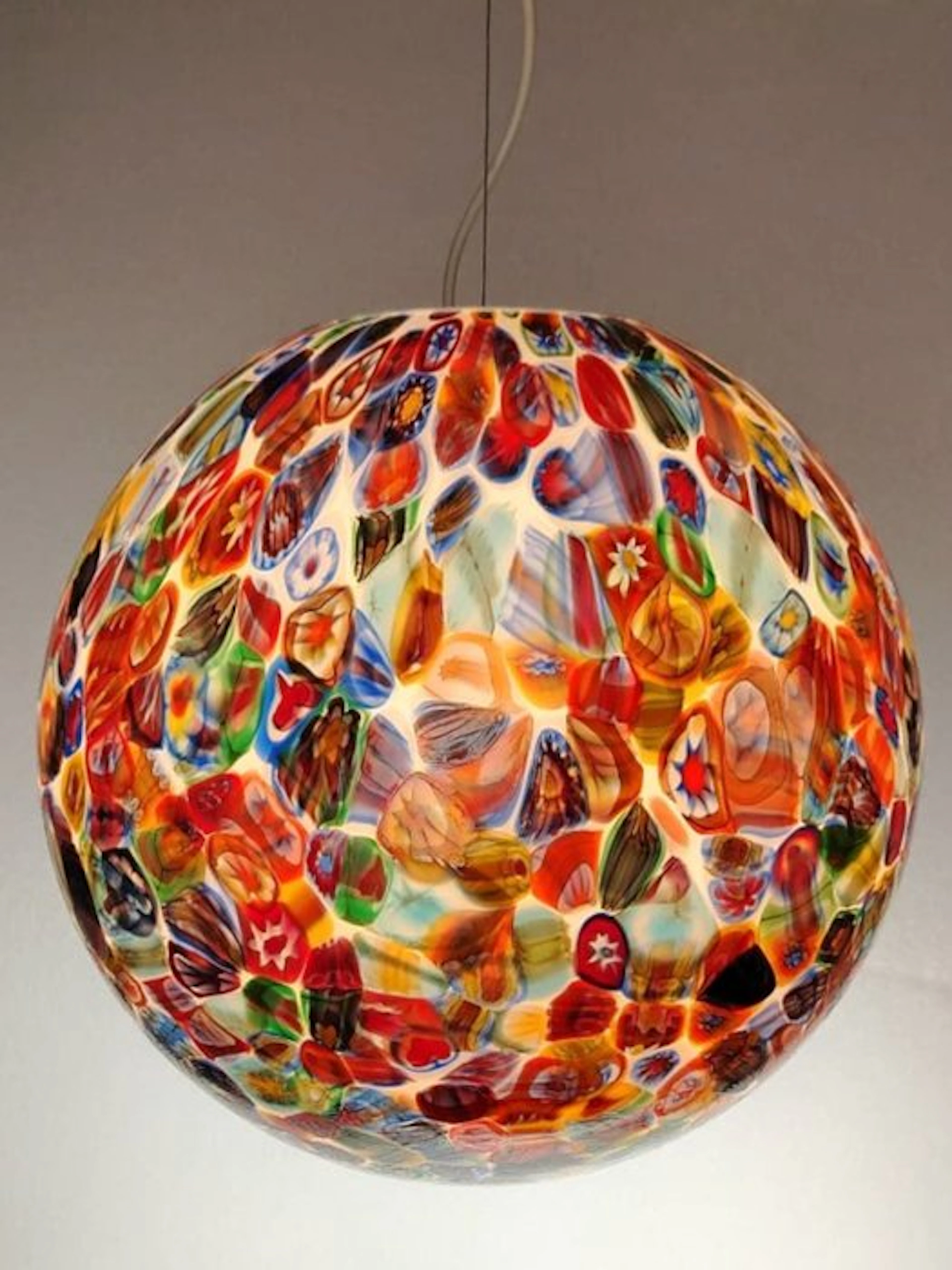 Hanging lamp - Glass - 40 cm pendant lamp