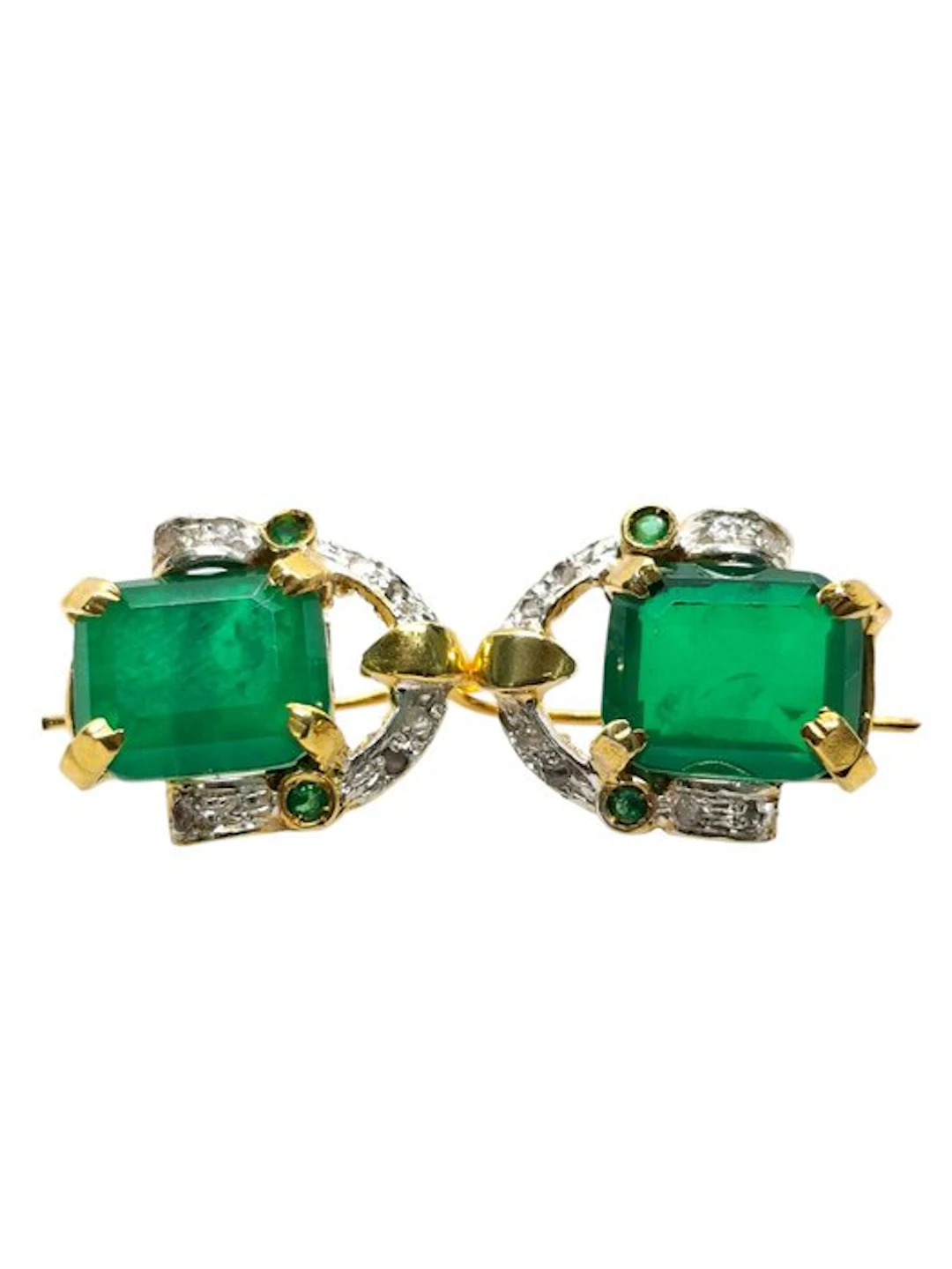 No reserve price - Earrings - 9 kt