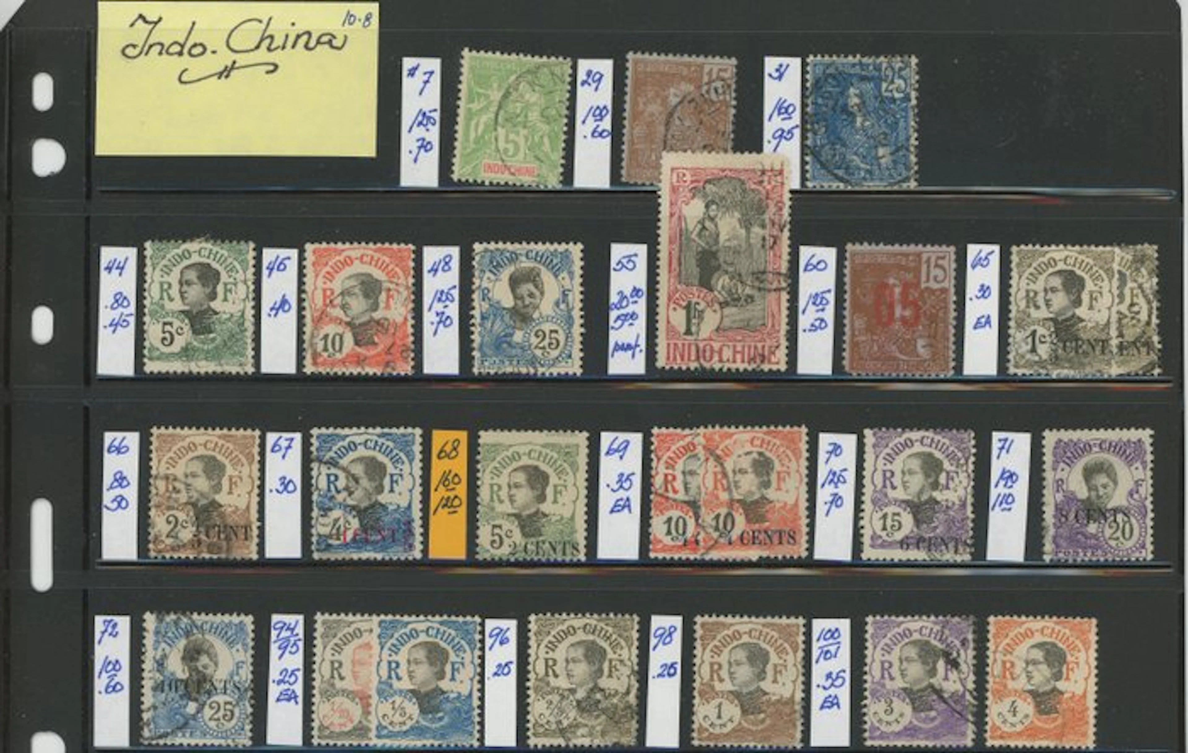French Colony - Indochine - From a merchant's stock