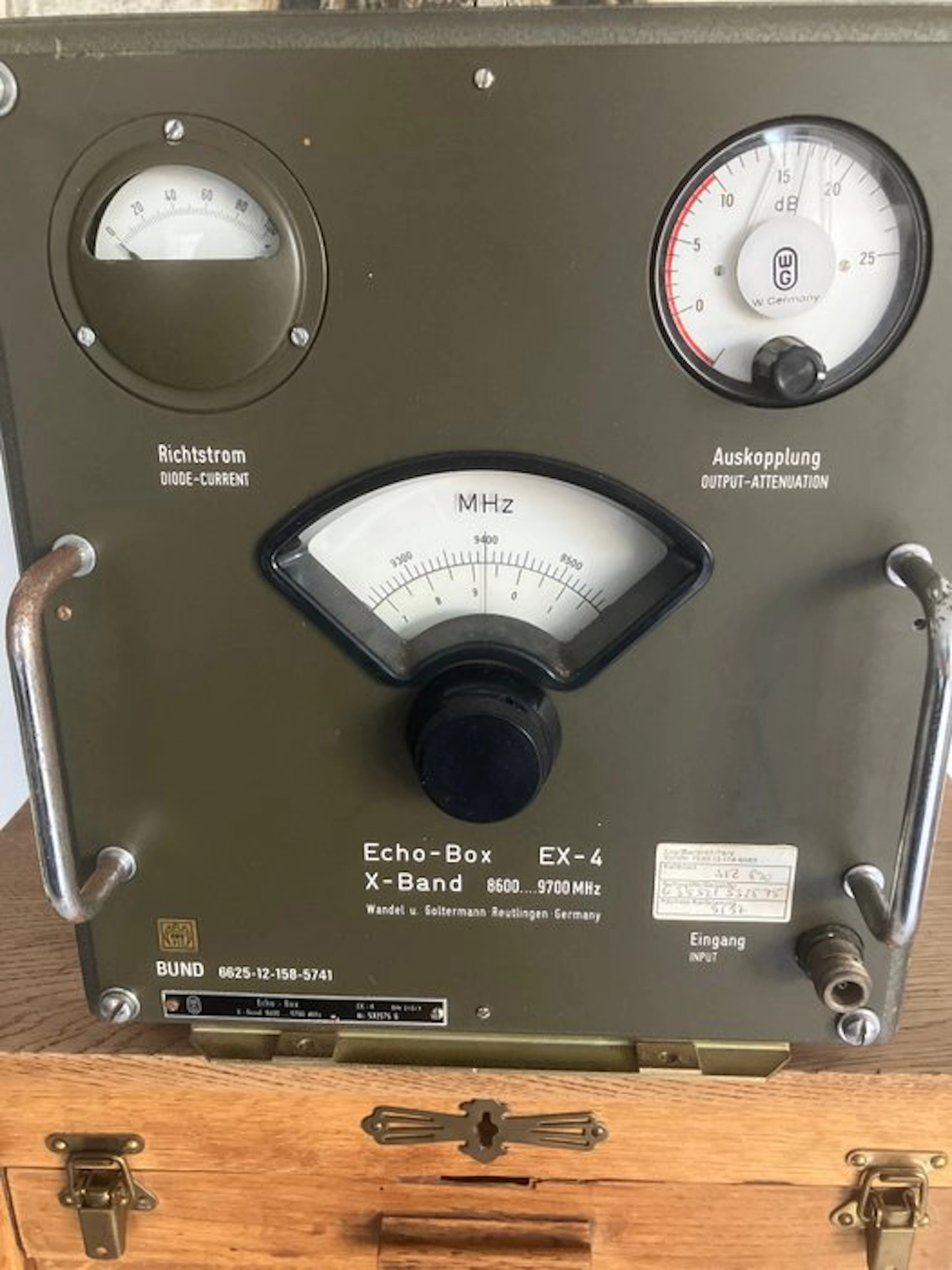 Germany - W&G., Echo-Box EX-4. - Military equipment