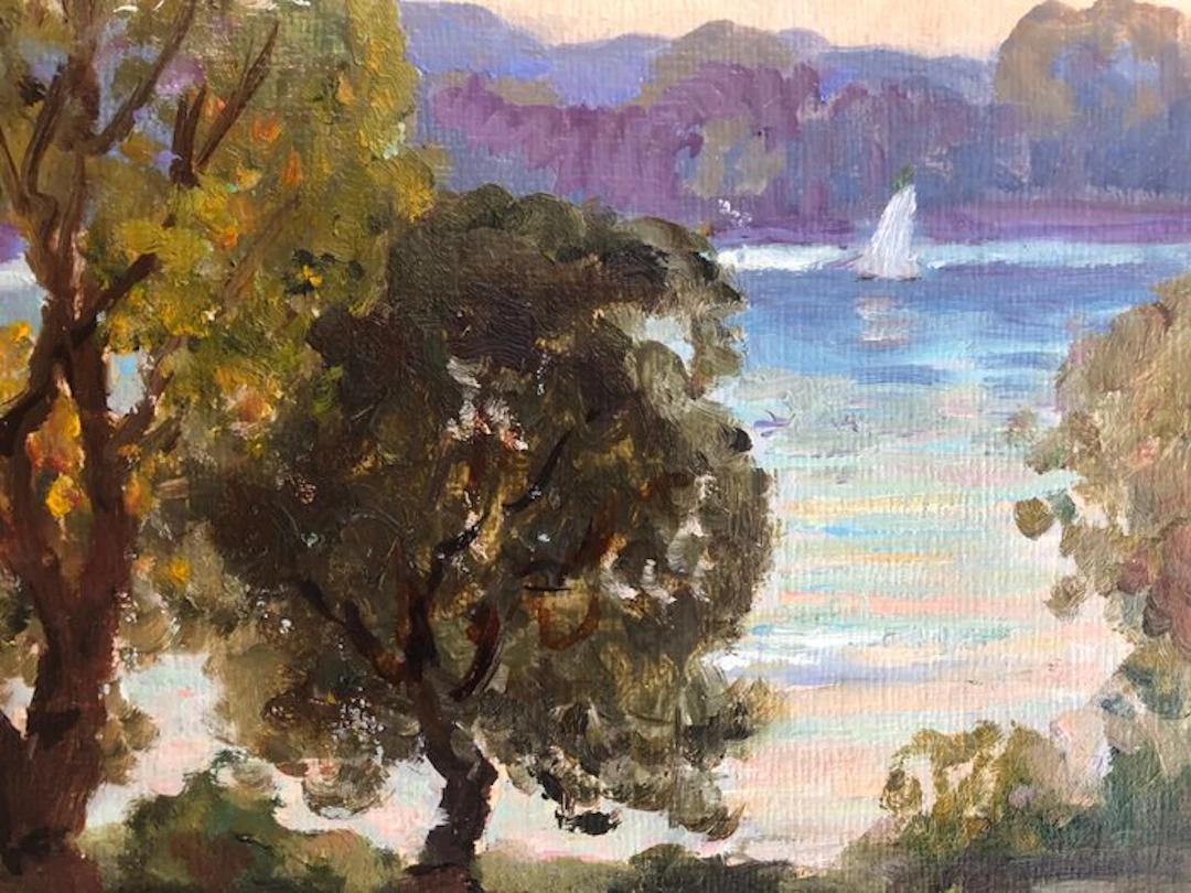 Alexej von Assaulenko (1913-1989) - Bäume am See